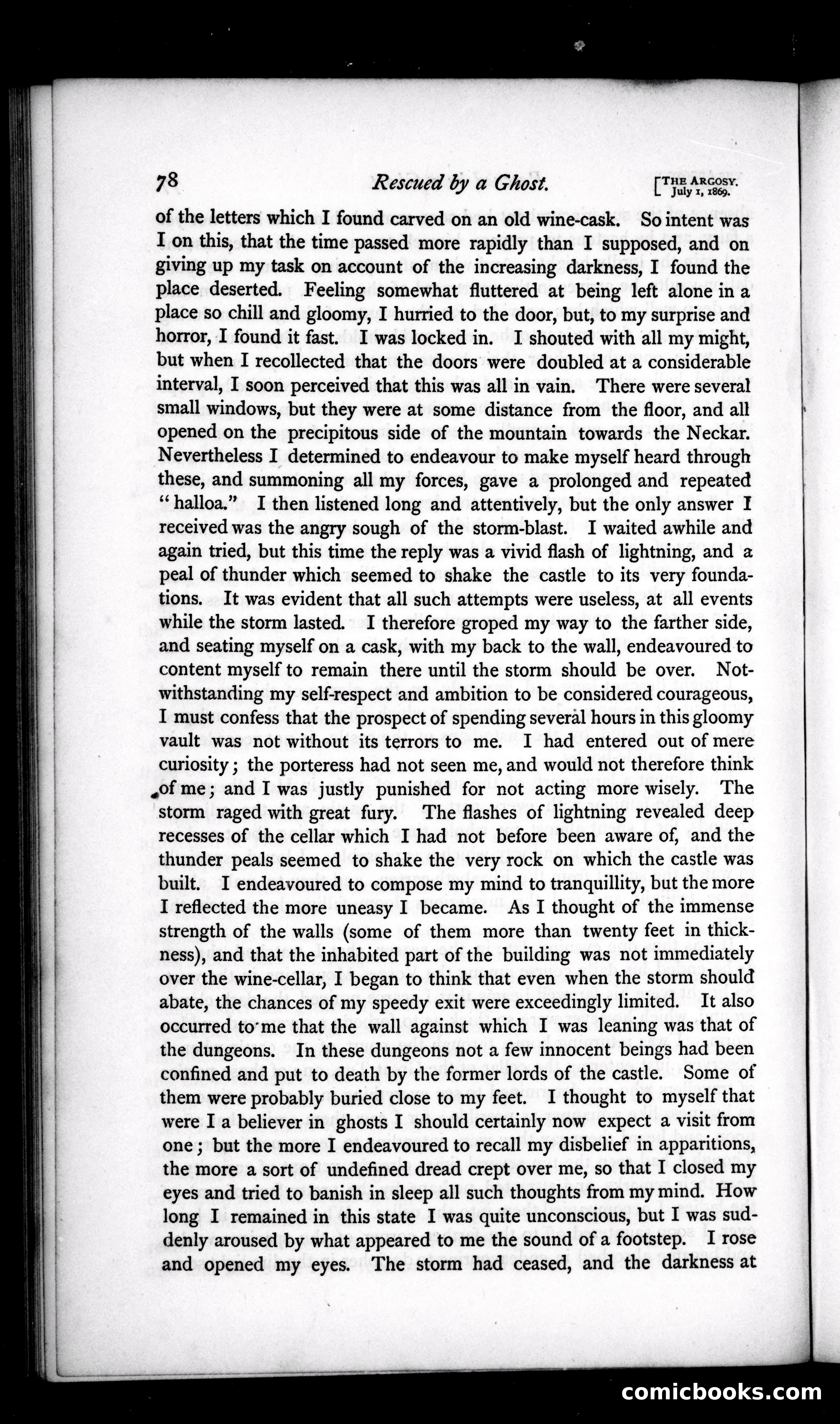The Argosy, Vol. VIII — page 78 of 80