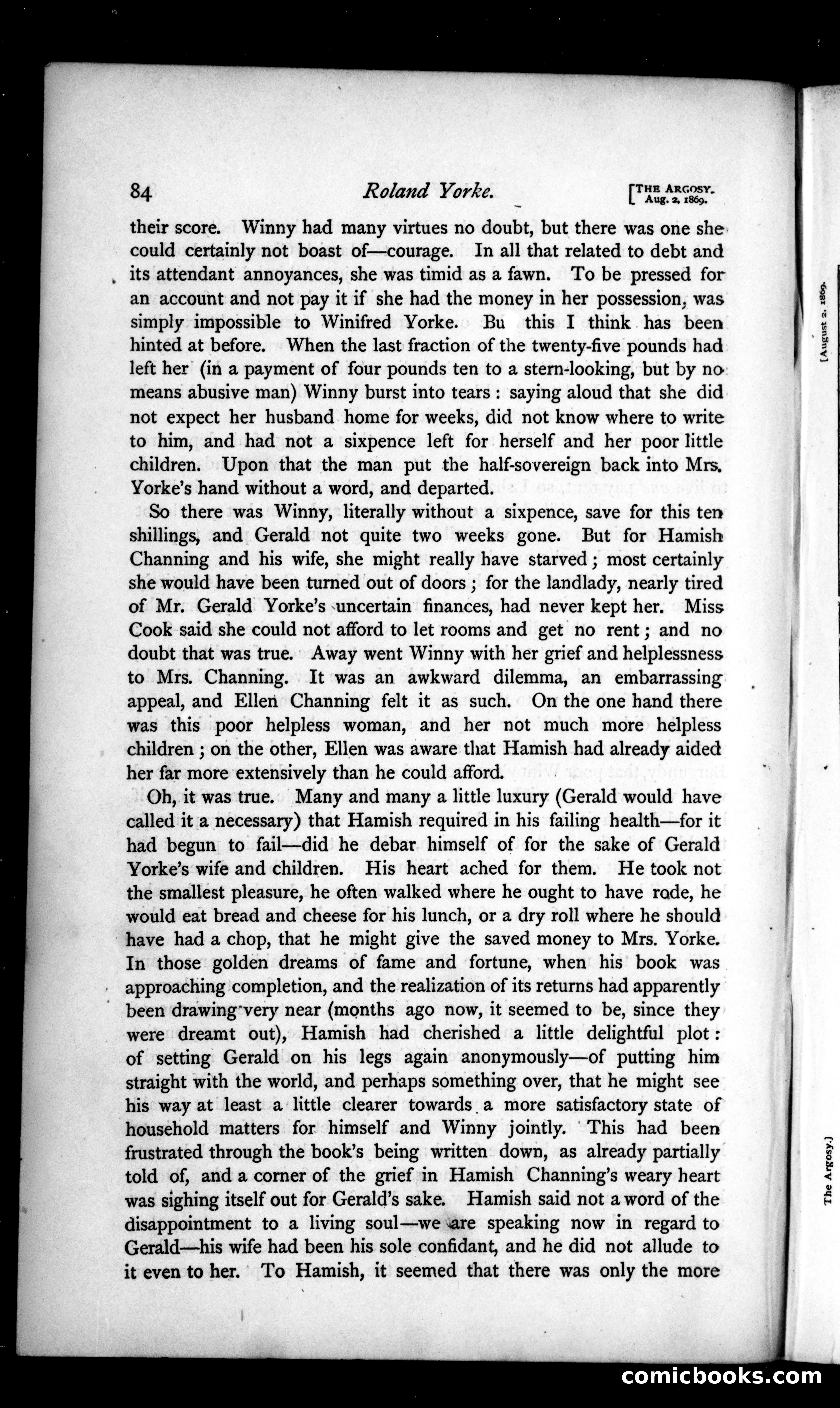 The Argosy, Vol. VIII — page 4 of 82