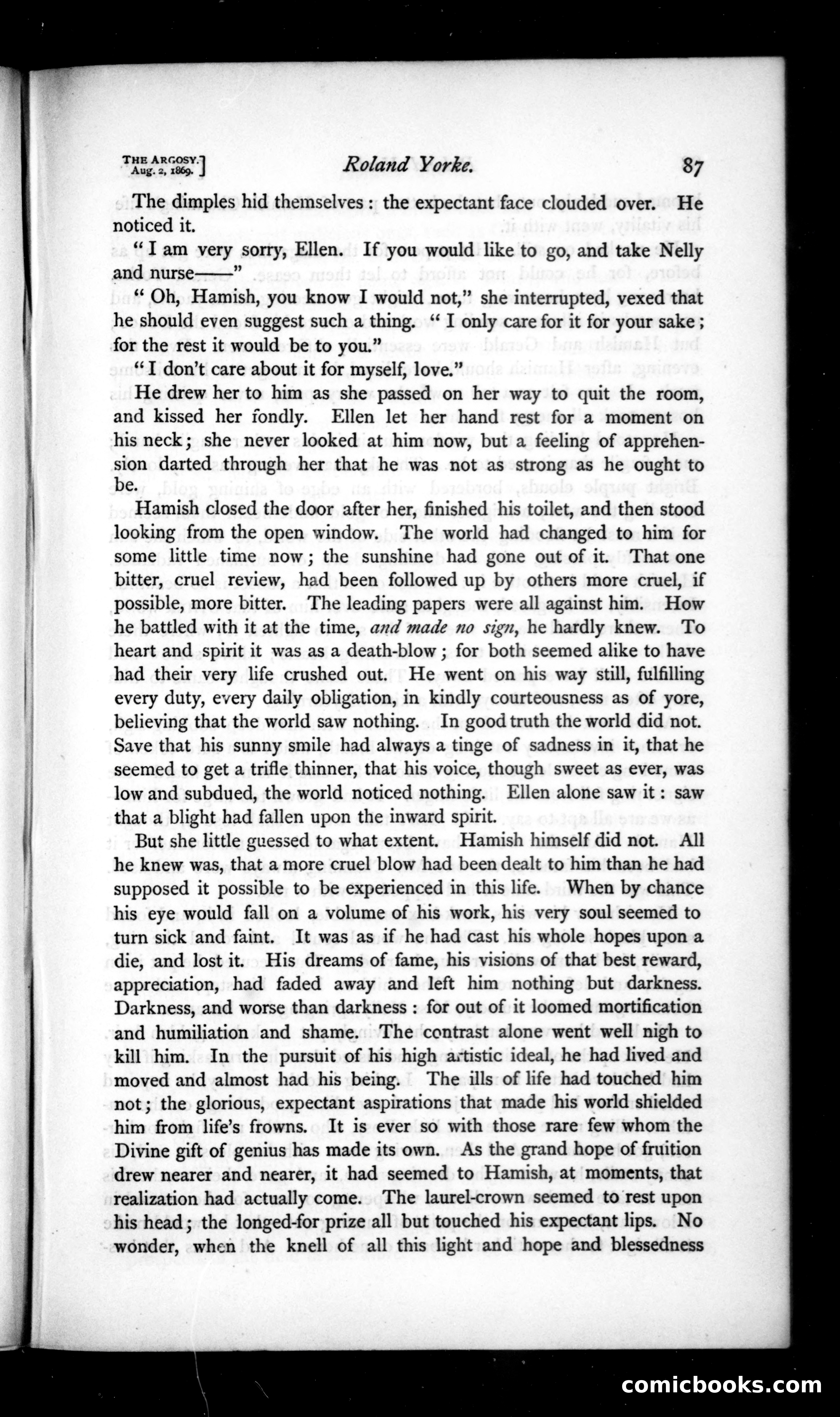 The Argosy, Vol. VIII — page 9 of 82