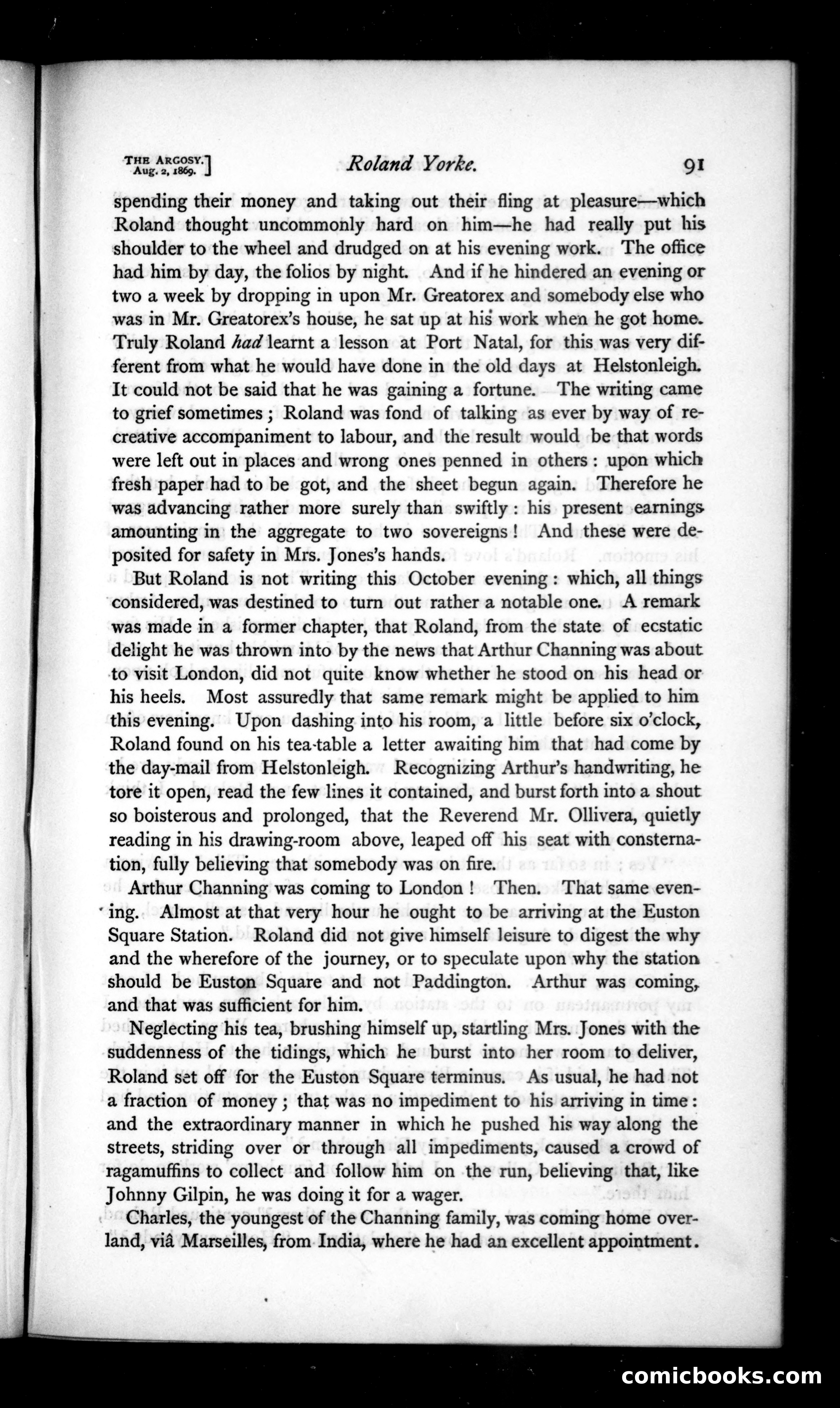 The Argosy, Vol. VIII — page 13 of 82