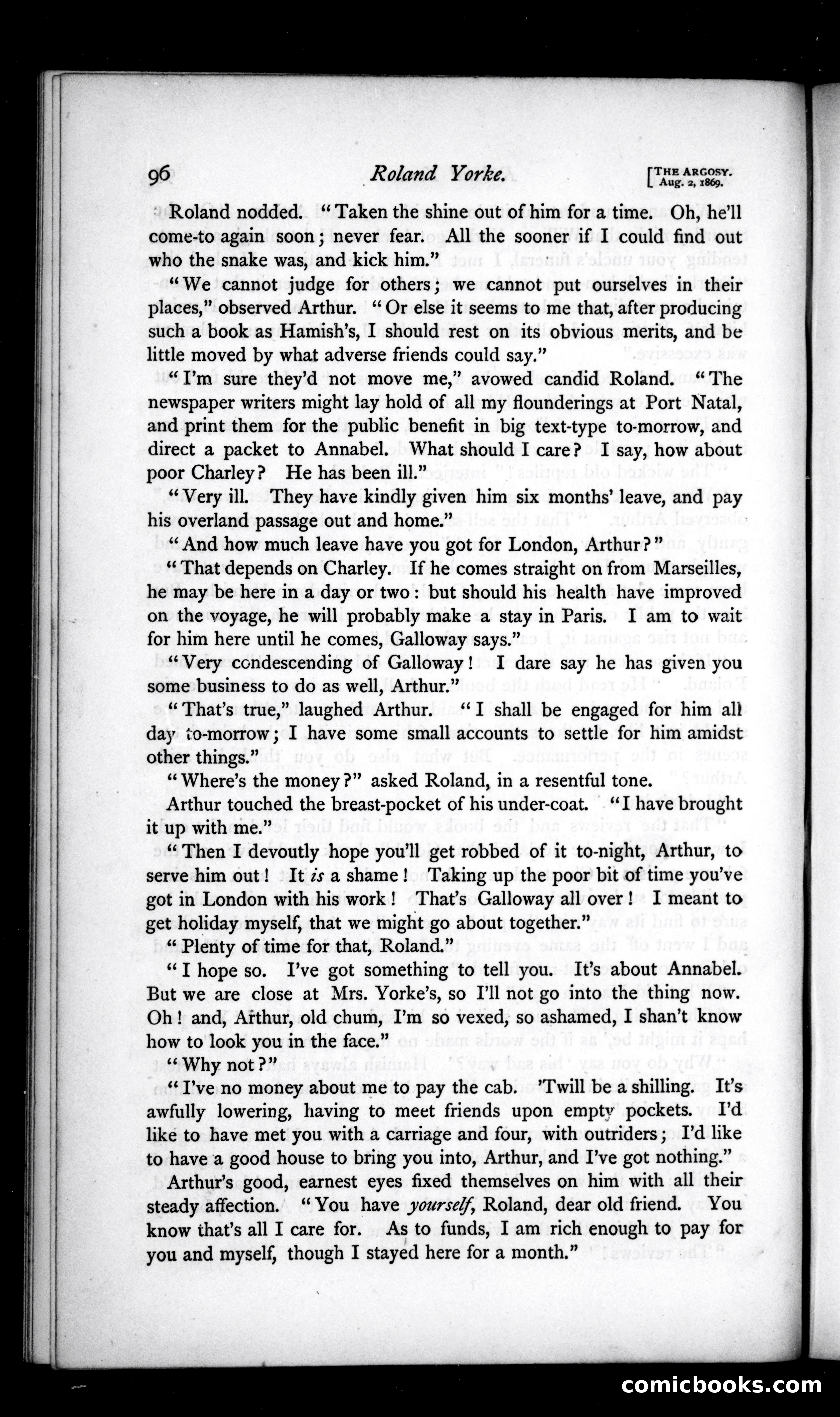 The Argosy, Vol. VIII — page 18 of 82
