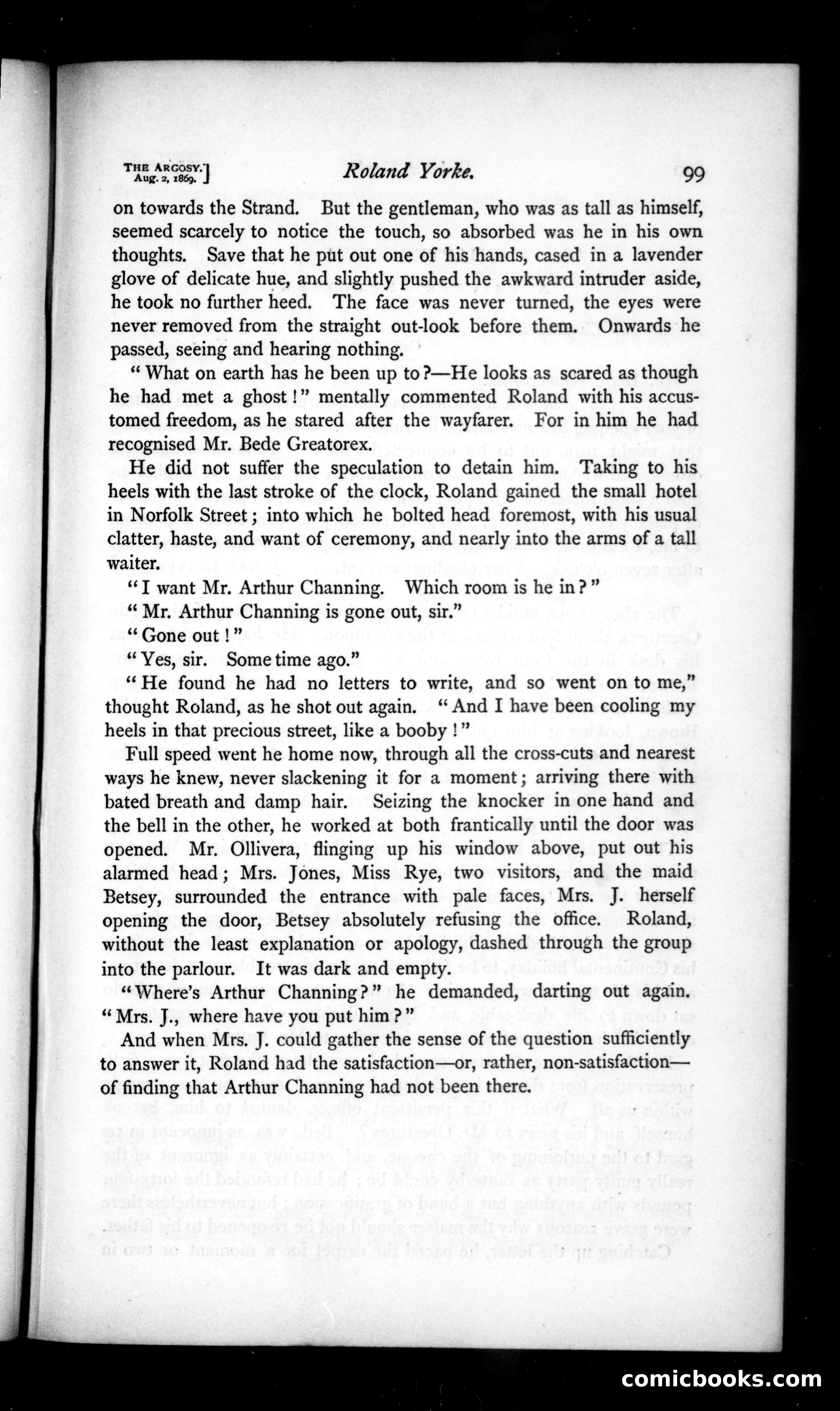 The Argosy, Vol. VIII — page 21 of 82