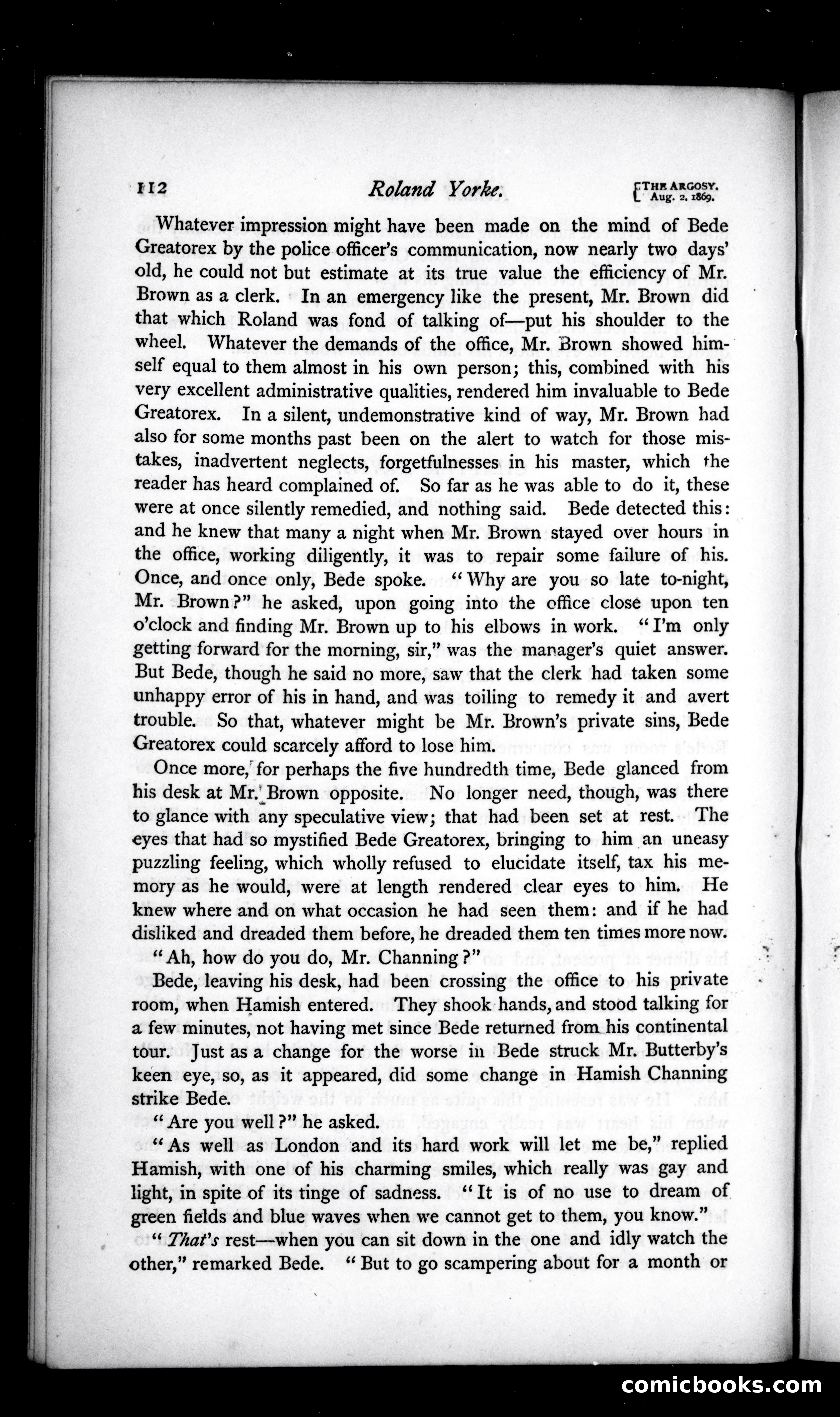 The Argosy, Vol. VIII — page 34 of 82