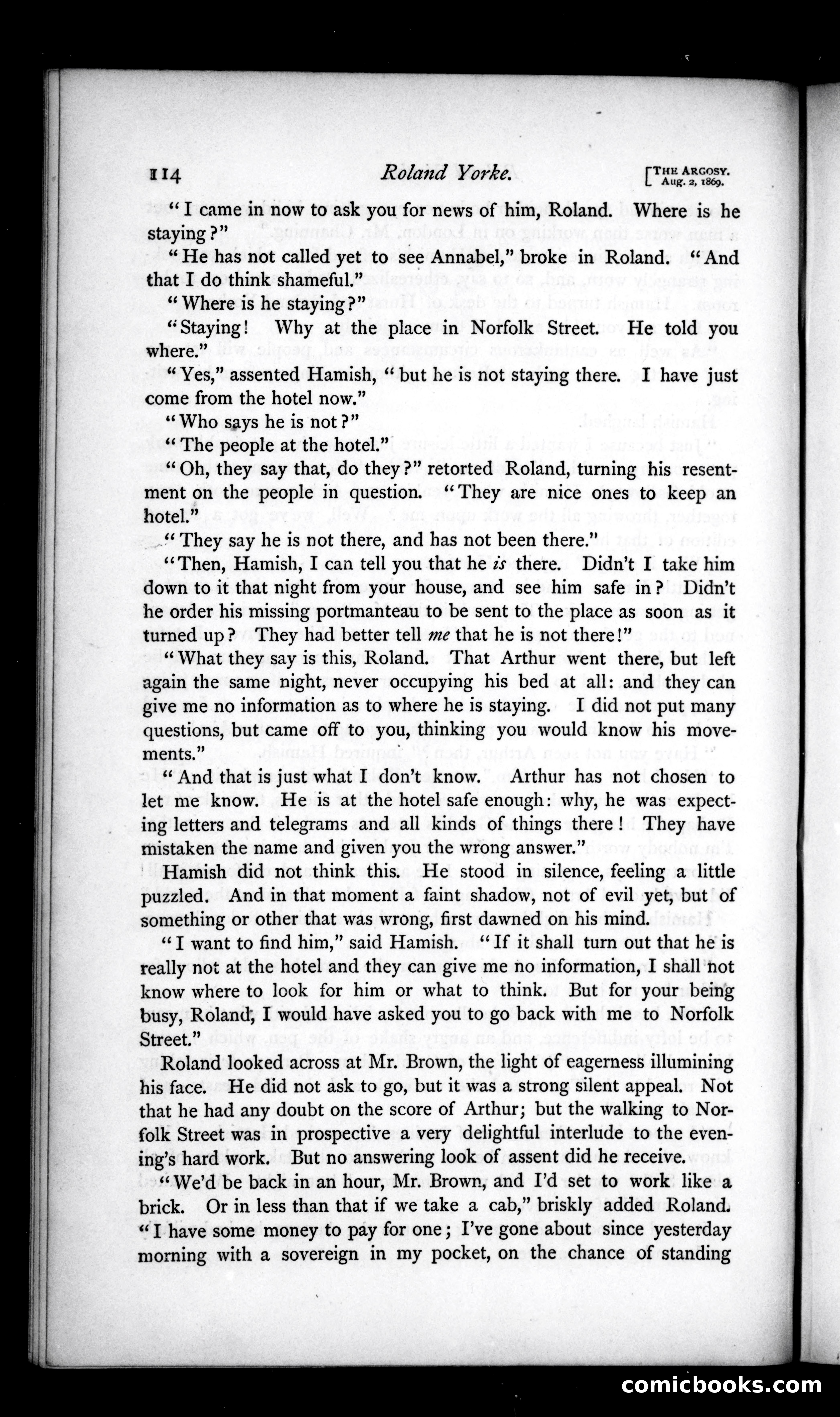 The Argosy, Vol. VIII — page 36 of 82