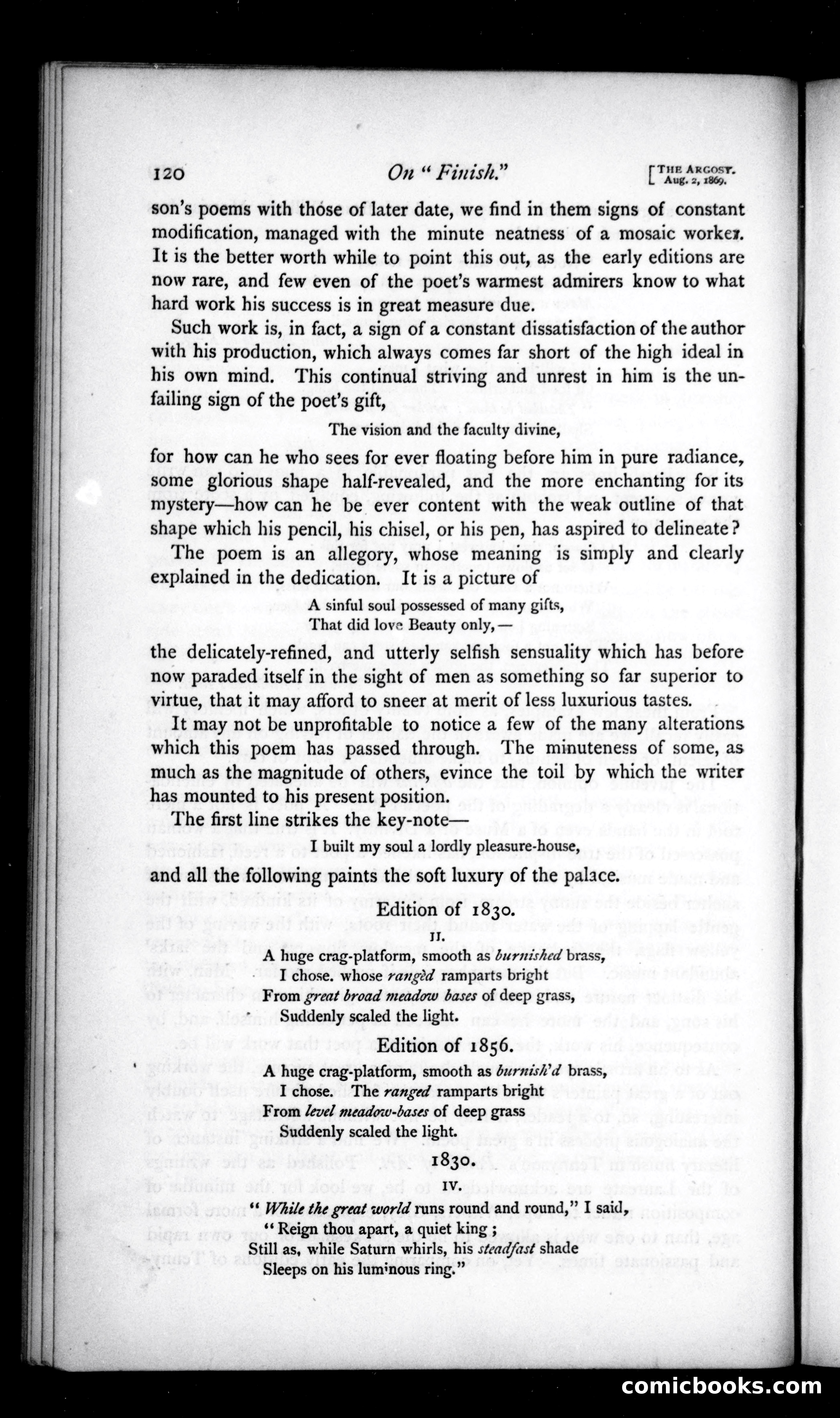 The Argosy, Vol. VIII — page 42 of 82