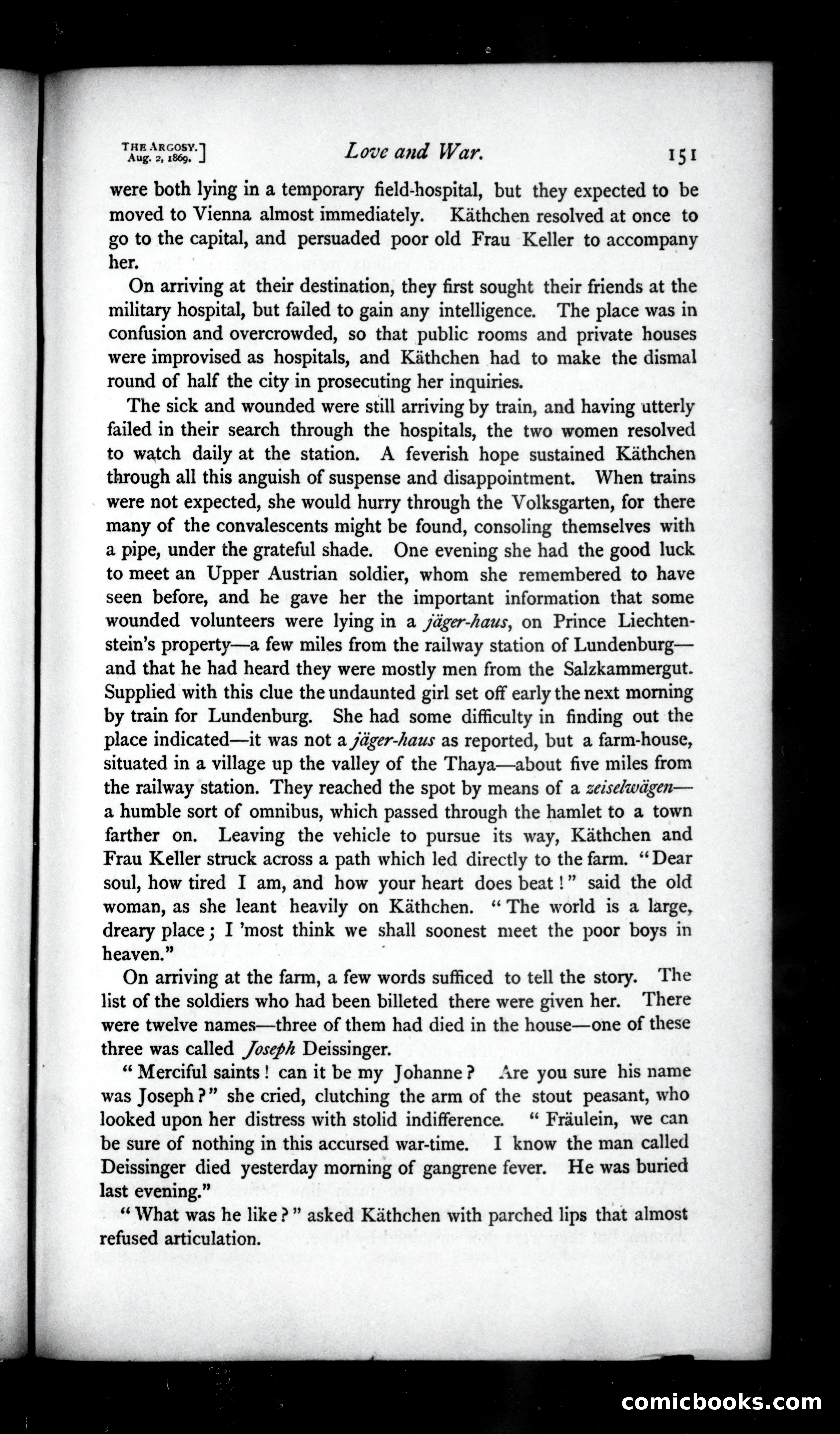 The Argosy, Vol. VIII — page 73 of 82