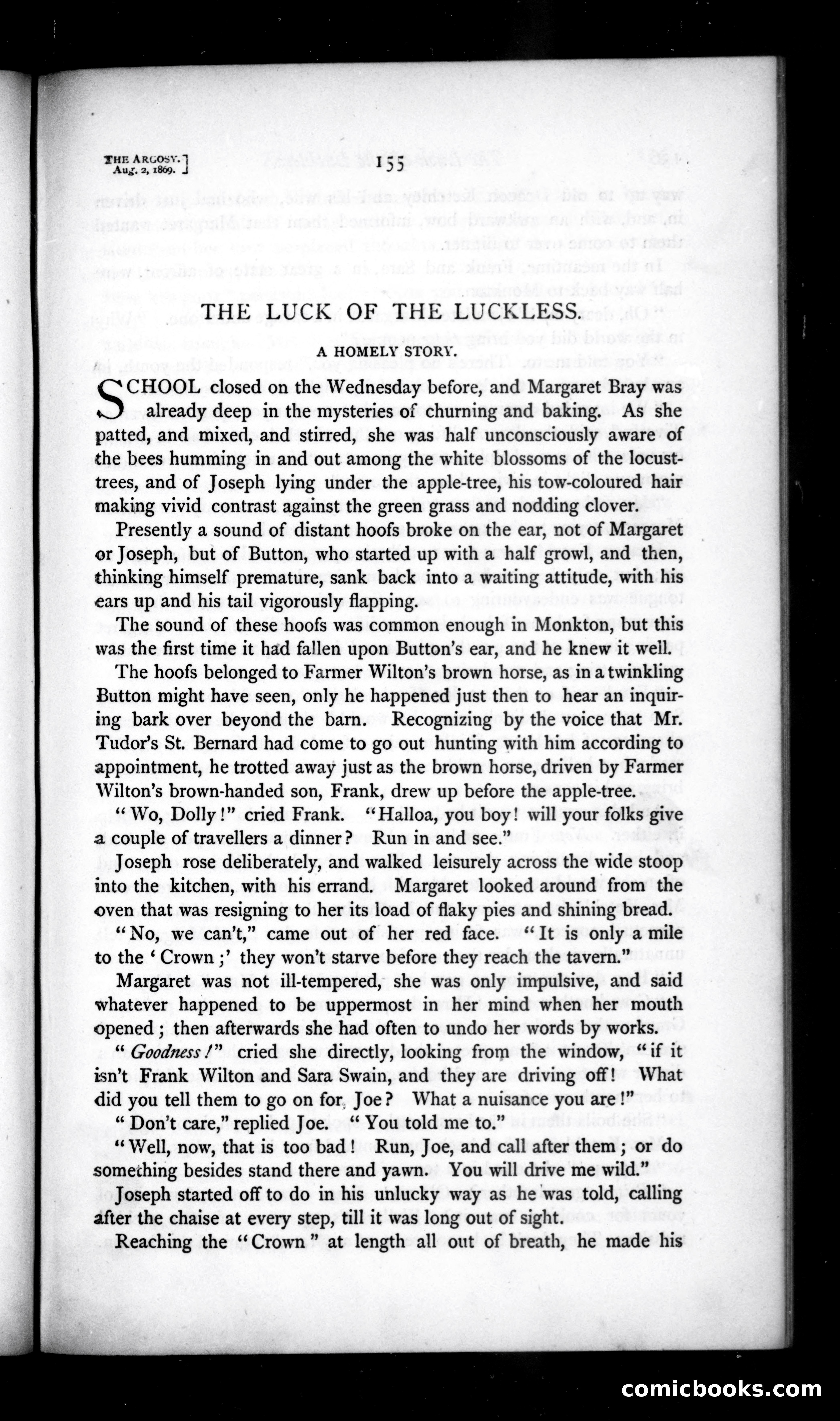 The Argosy, Vol. VIII — page 77 of 82