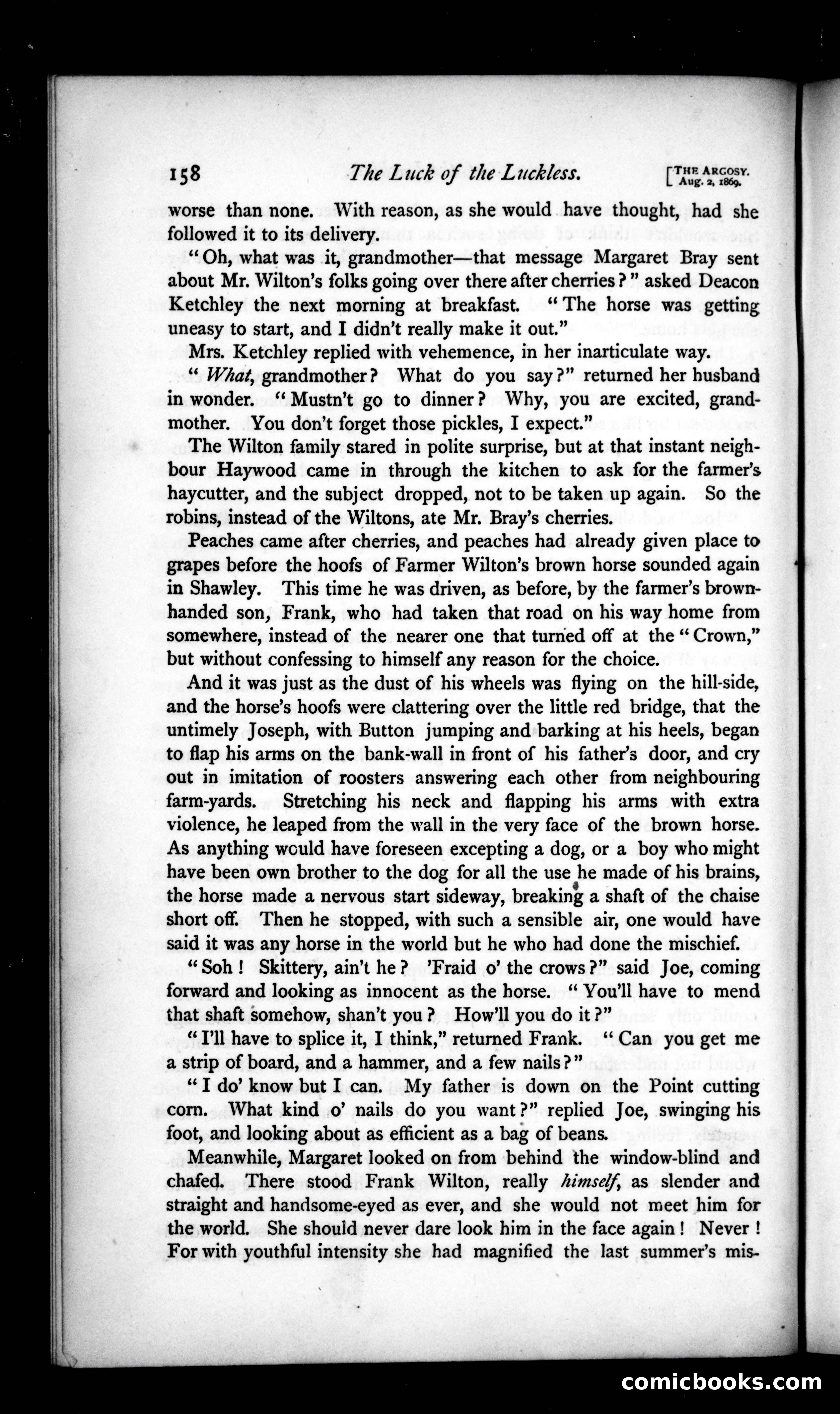 The Argosy, Vol. VIII — page 80 of 82