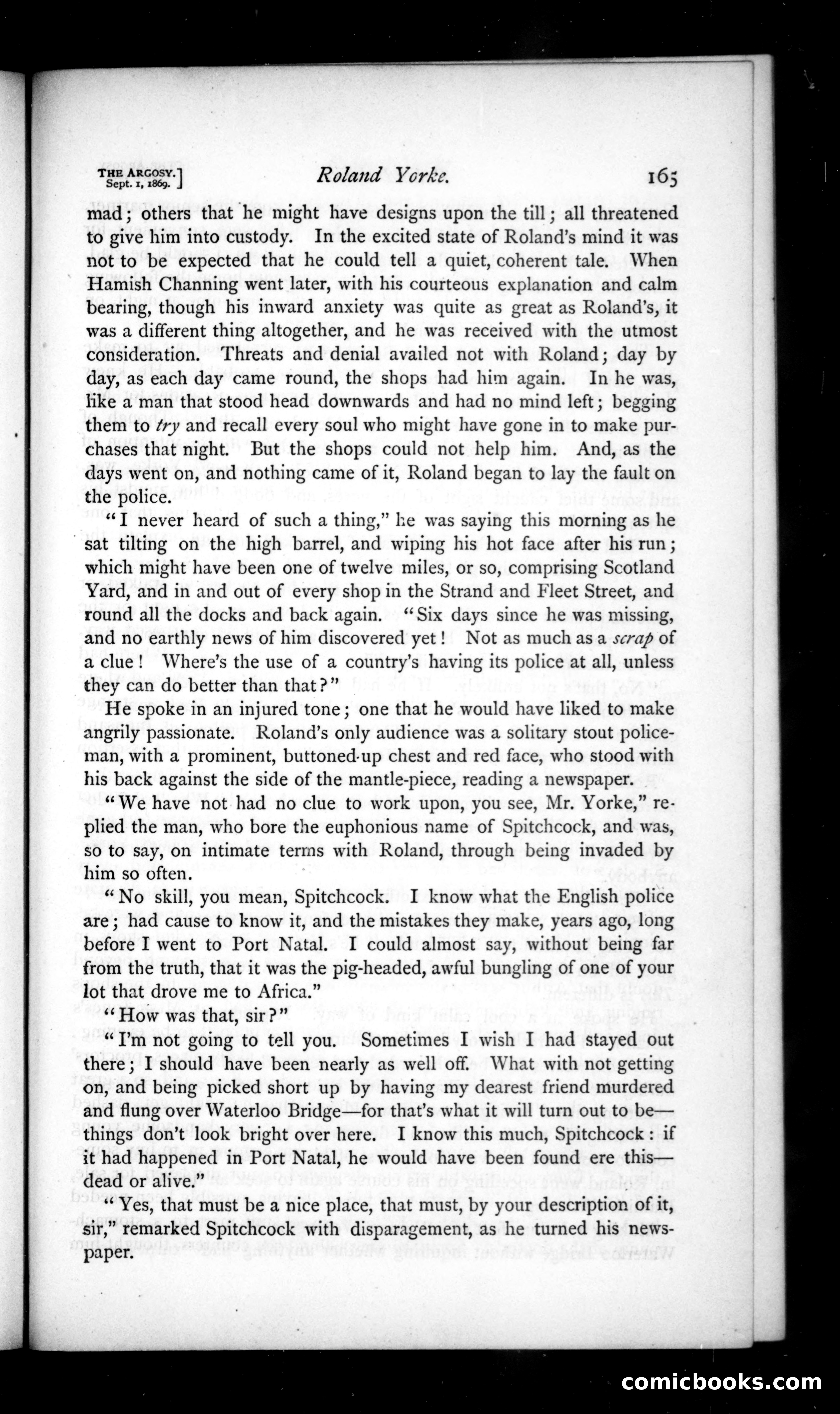 The Argosy, Vol. VIII — page 7 of 82