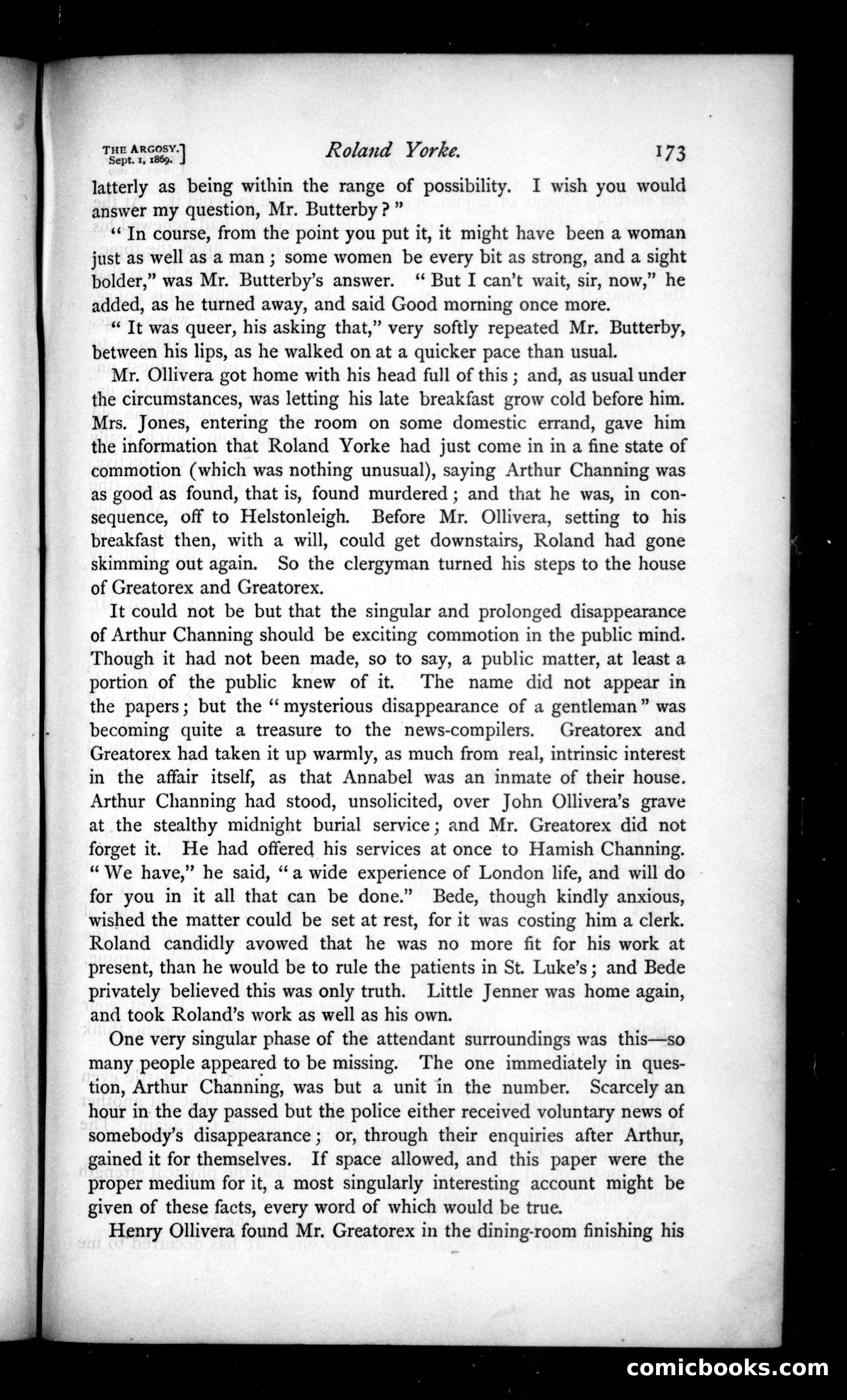 The Argosy, Vol. VIII — page 15 of 82
