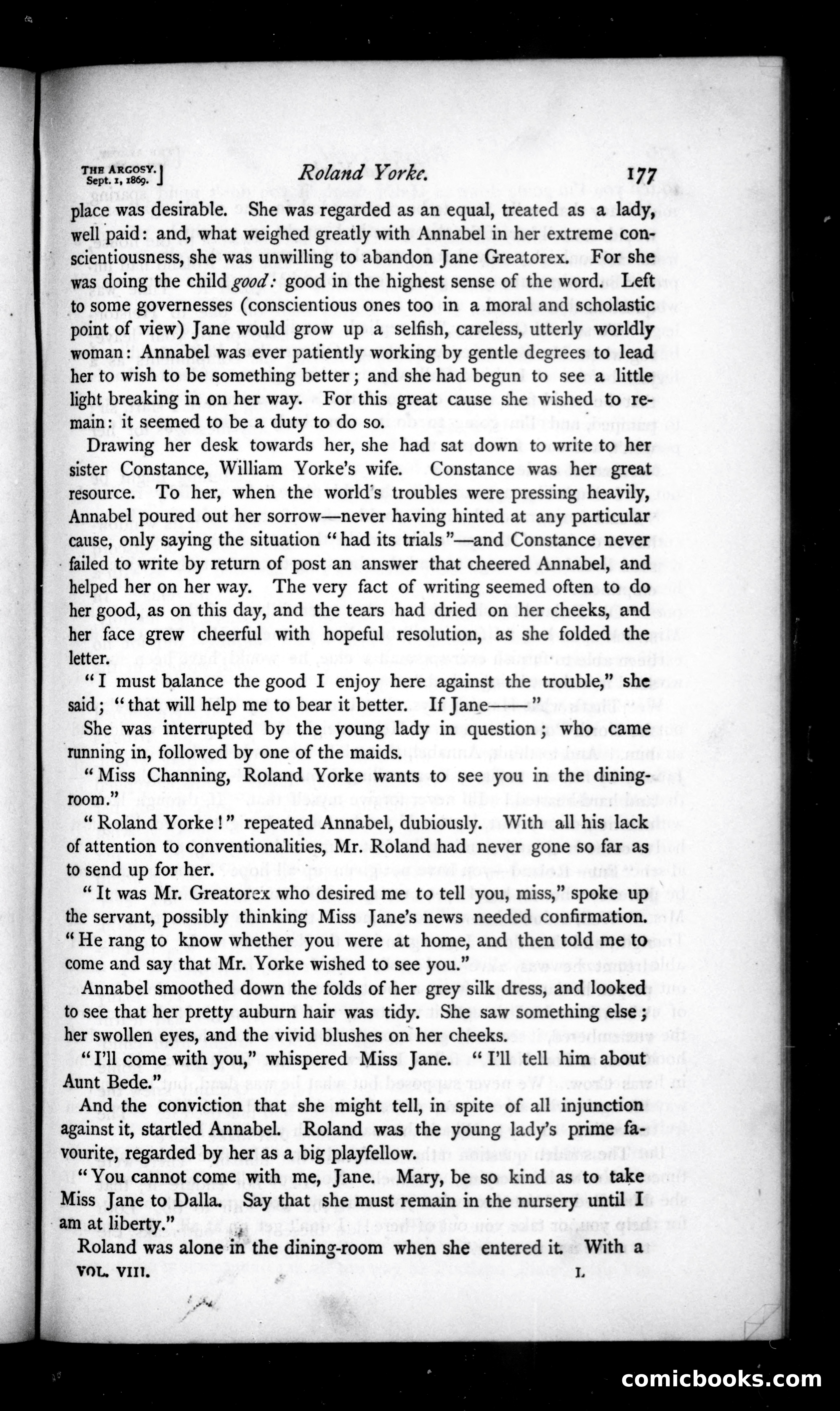 The Argosy, Vol. VIII — page 19 of 82