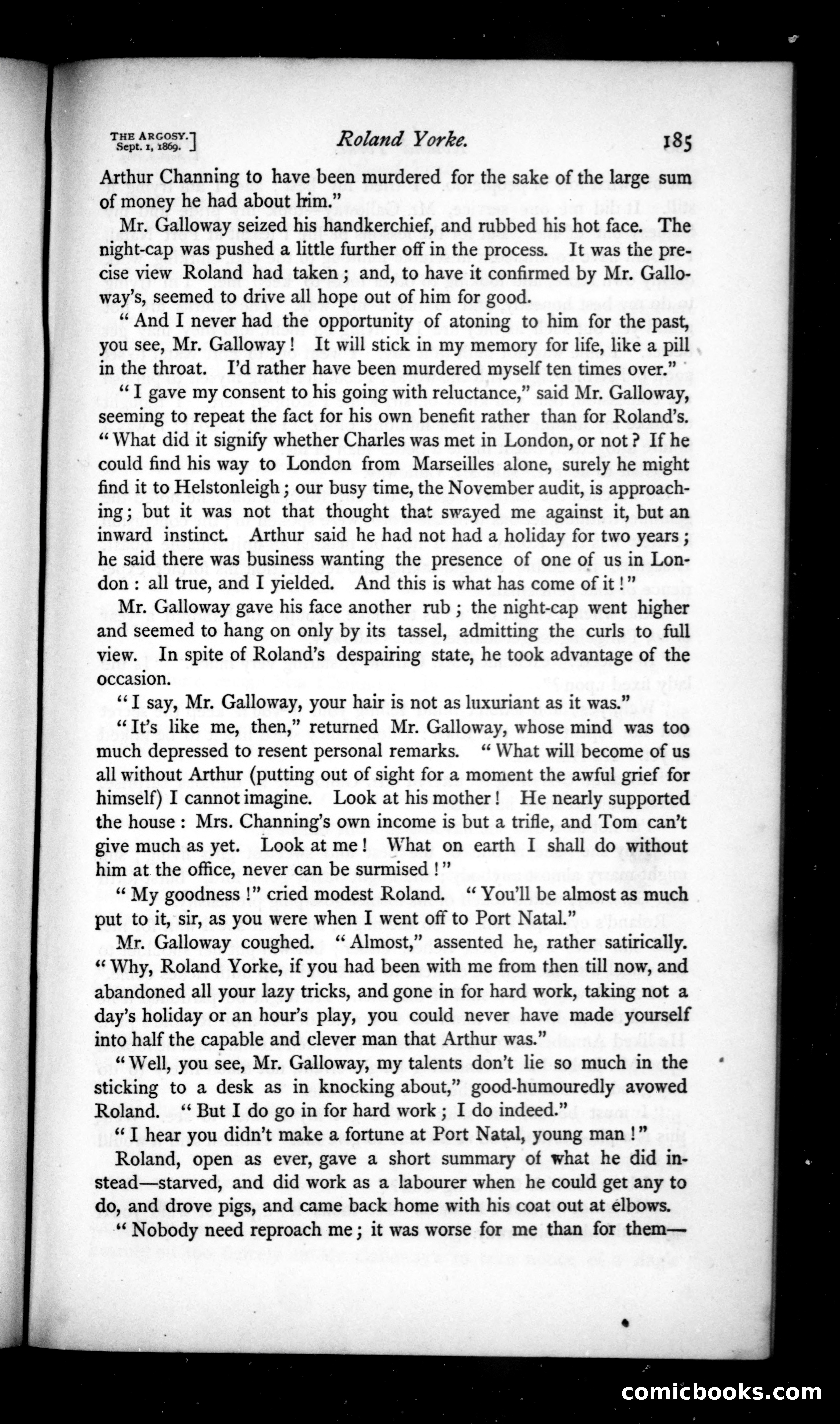 The Argosy, Vol. VIII — page 27 of 82