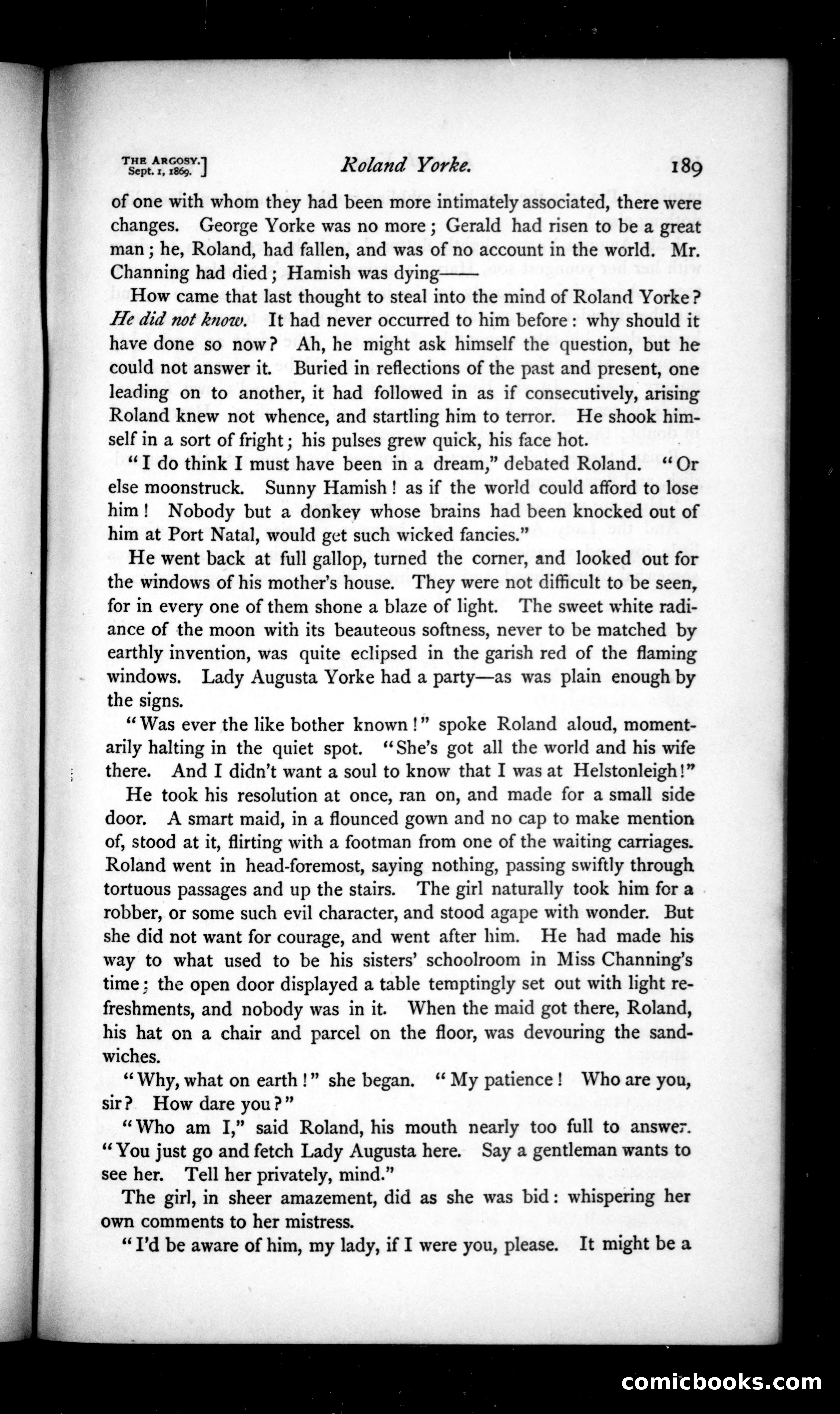 The Argosy, Vol. VIII — page 31 of 82
