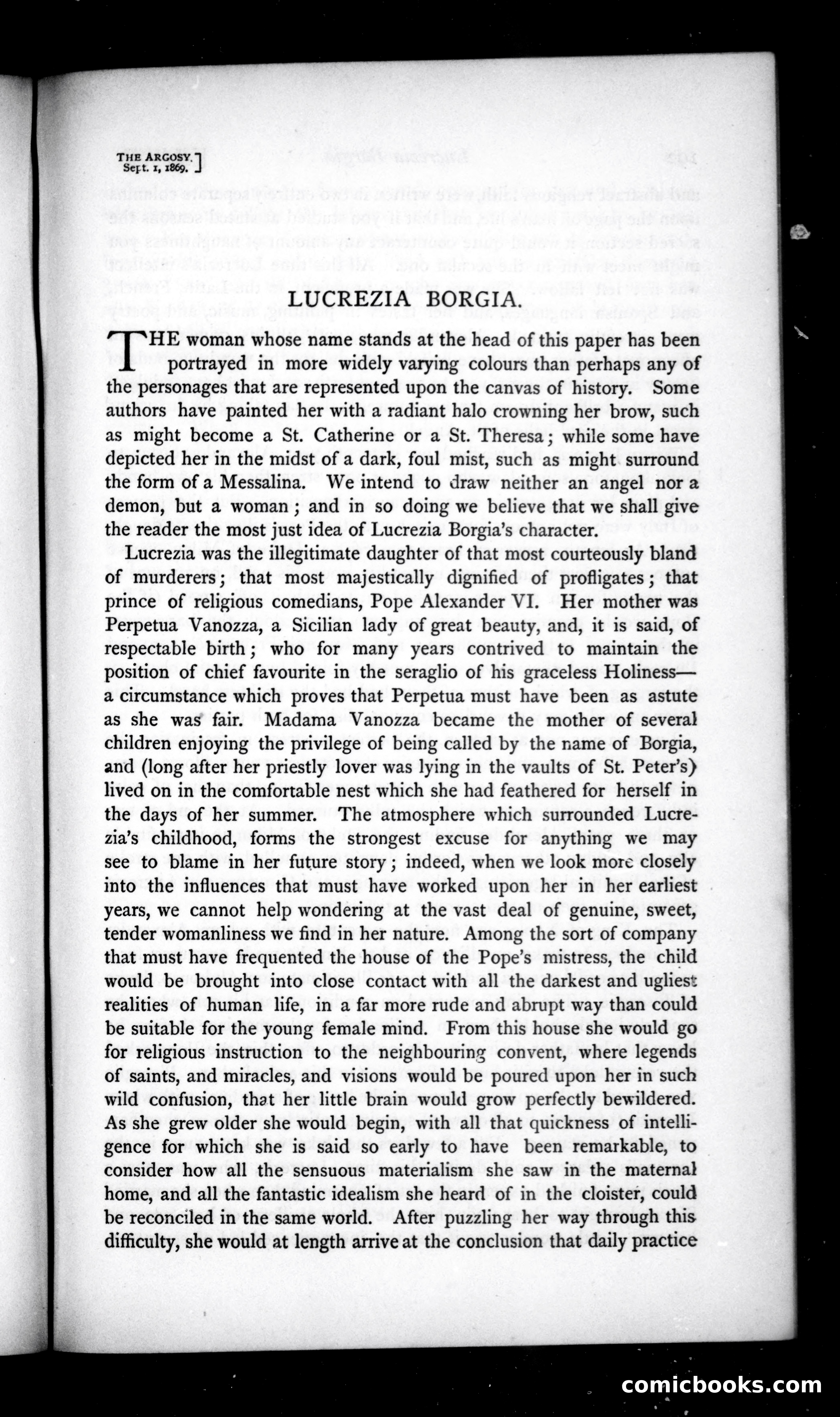 The Argosy, Vol. VIII — page 33 of 82
