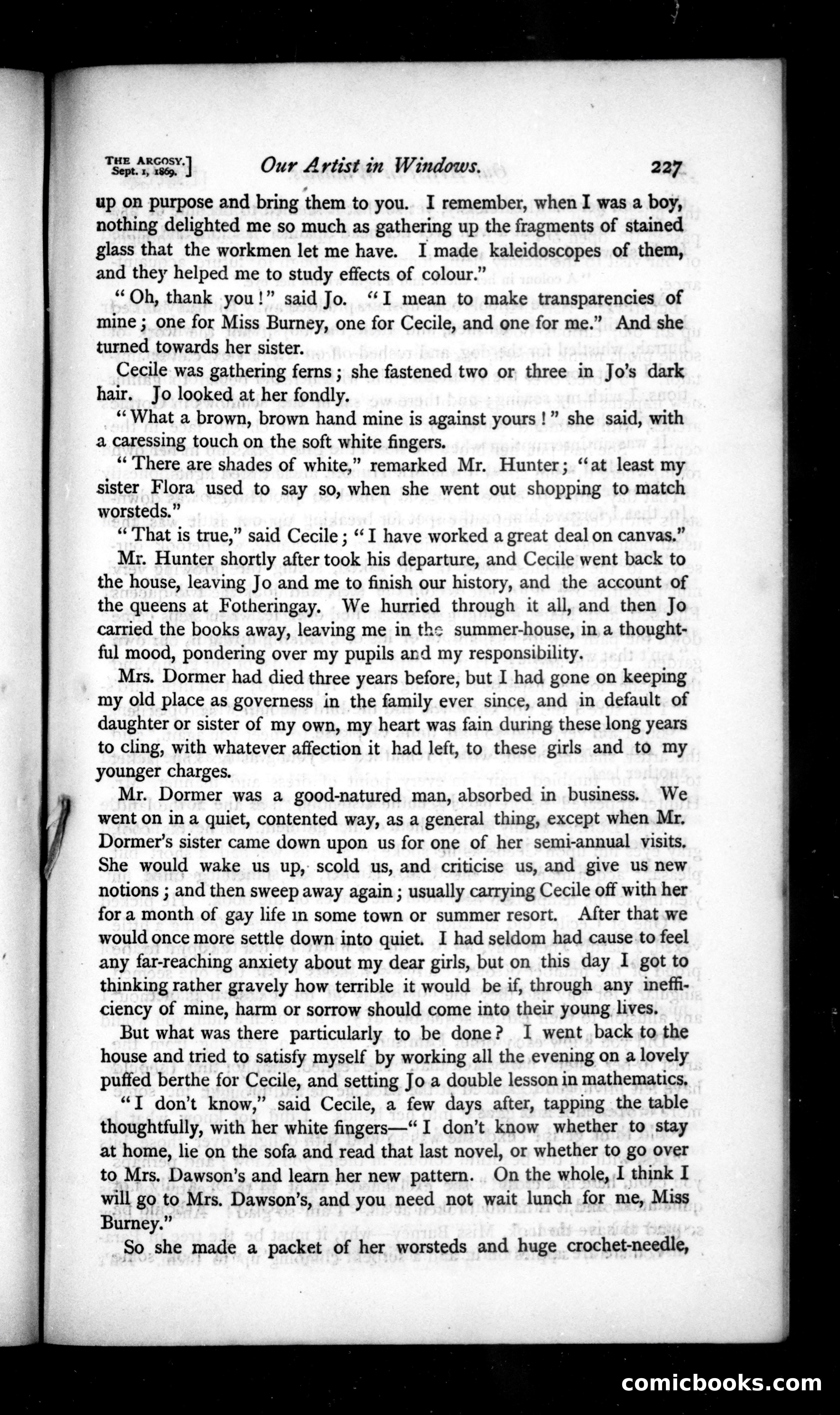 The Argosy, Vol. VIII — page 69 of 82