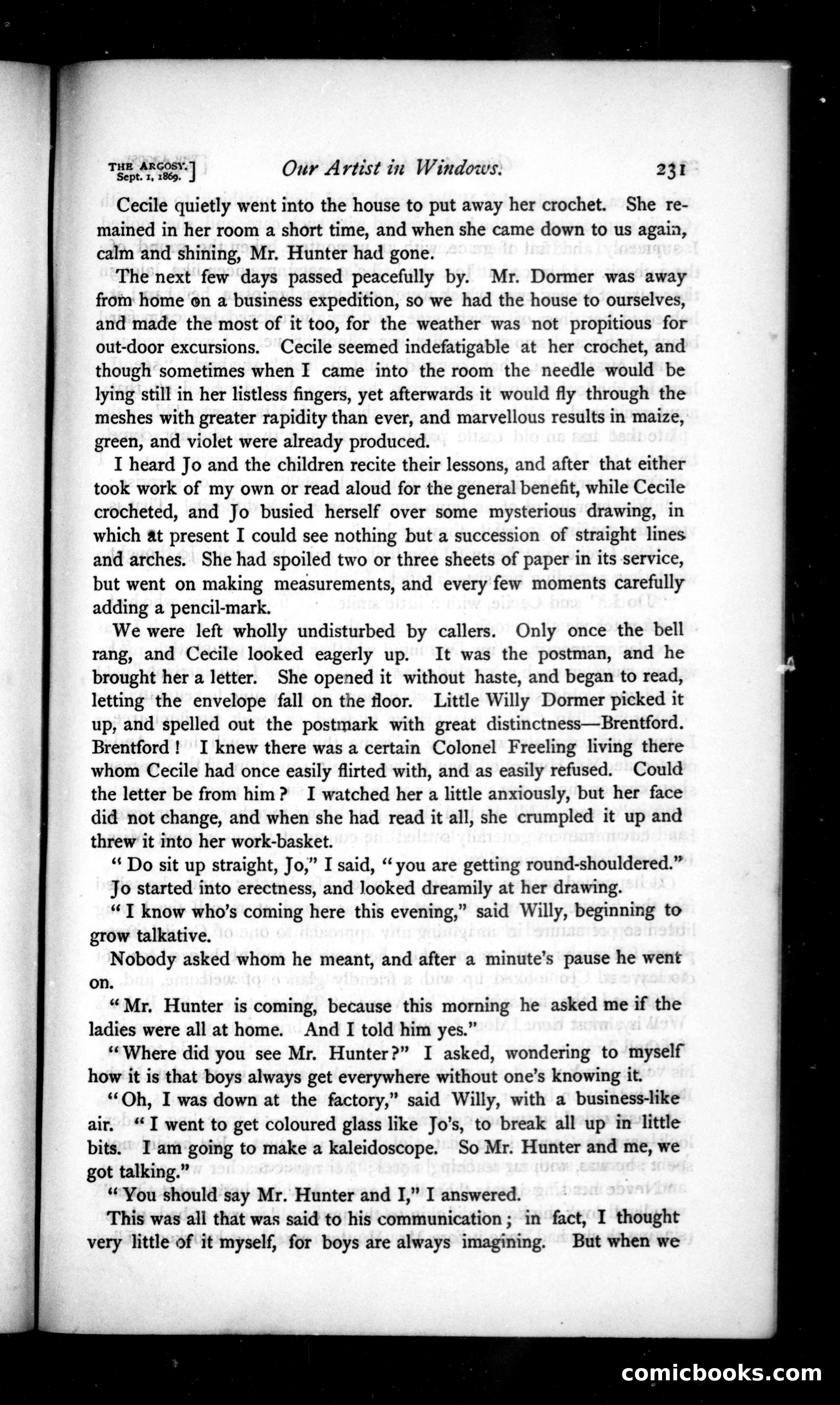 The Argosy, Vol. VIII — page 73 of 82