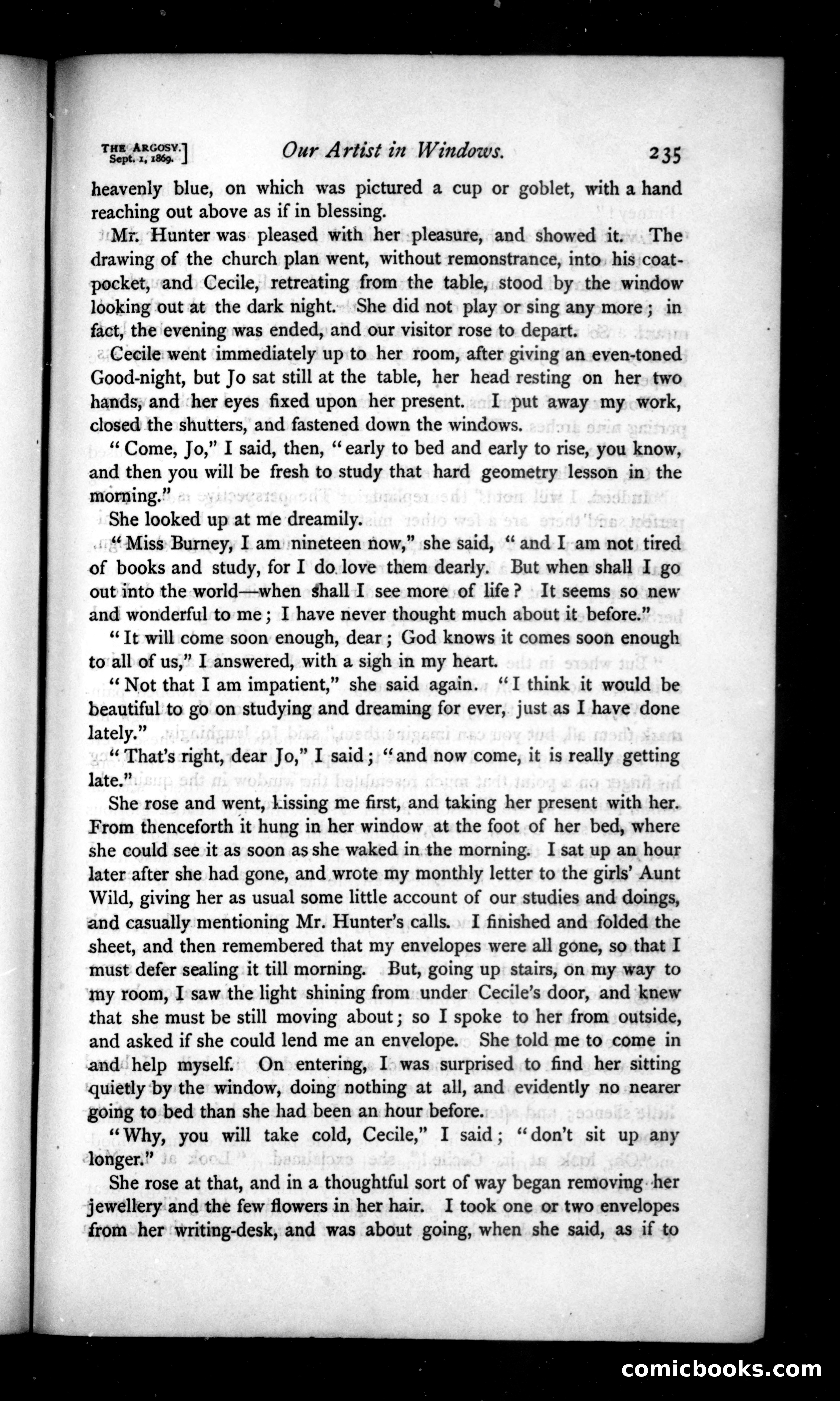 The Argosy, Vol. VIII — page 77 of 82