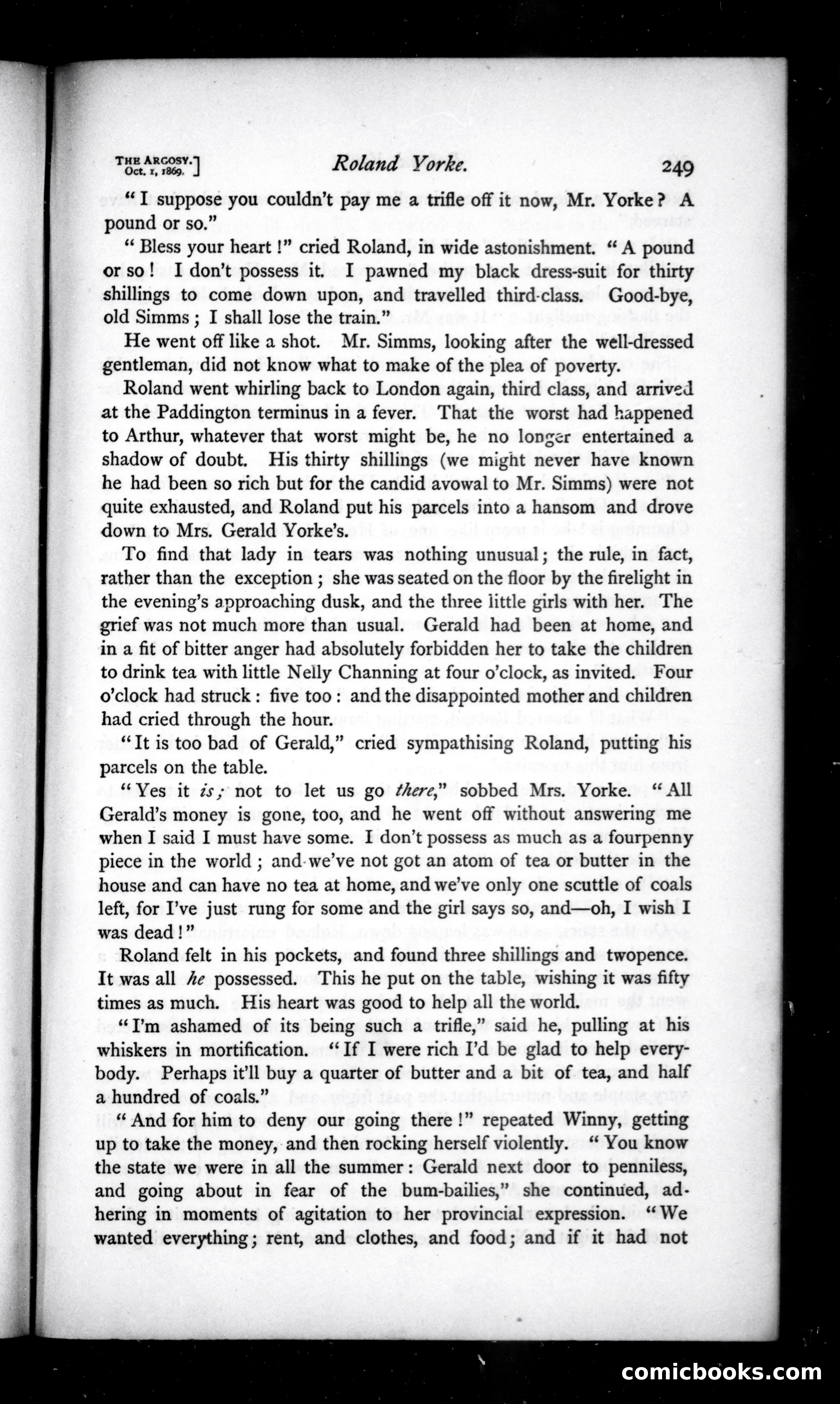 The Argosy, Vol. 8 — page 11 of 82