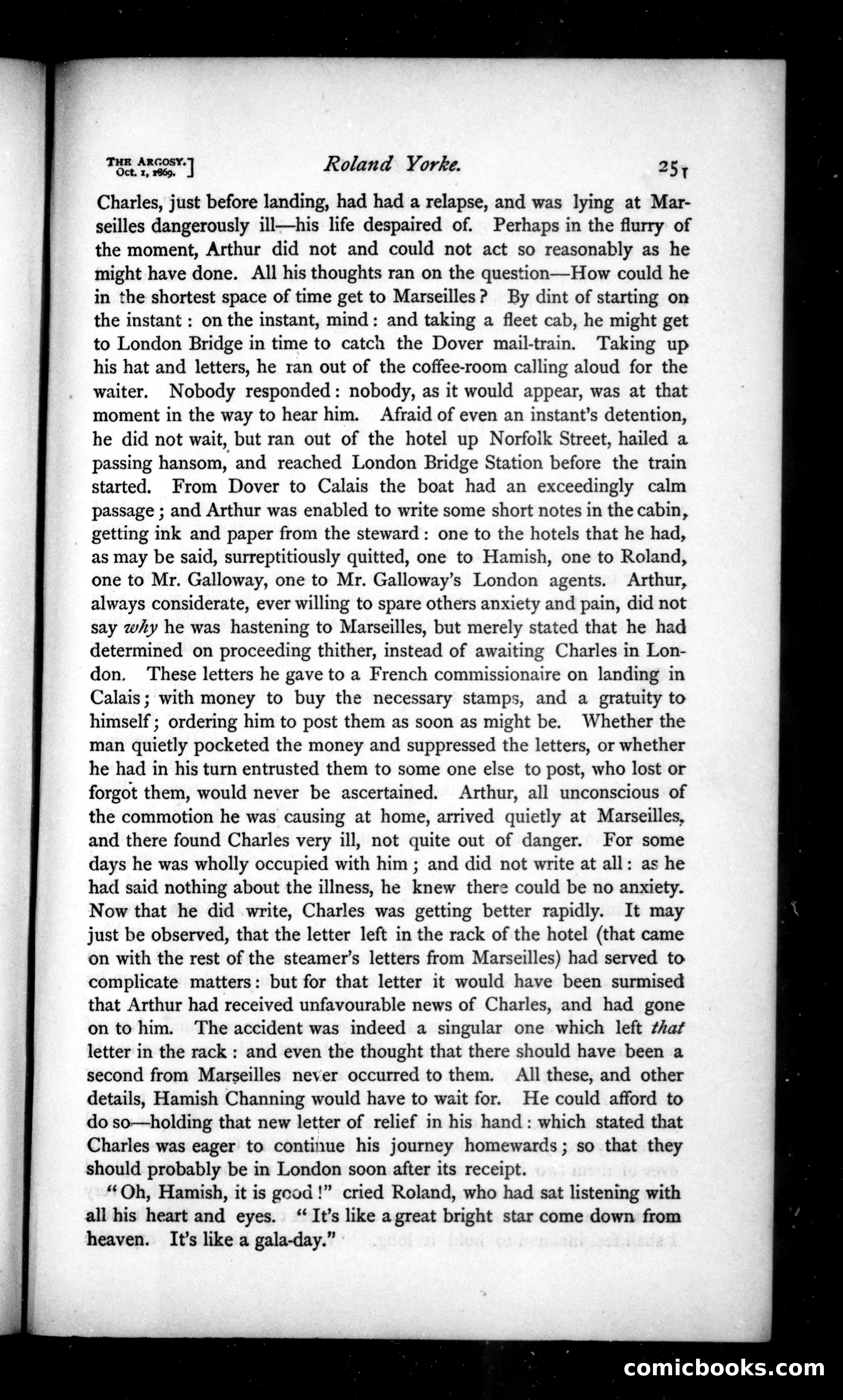 The Argosy, Vol. 8 — page 13 of 82