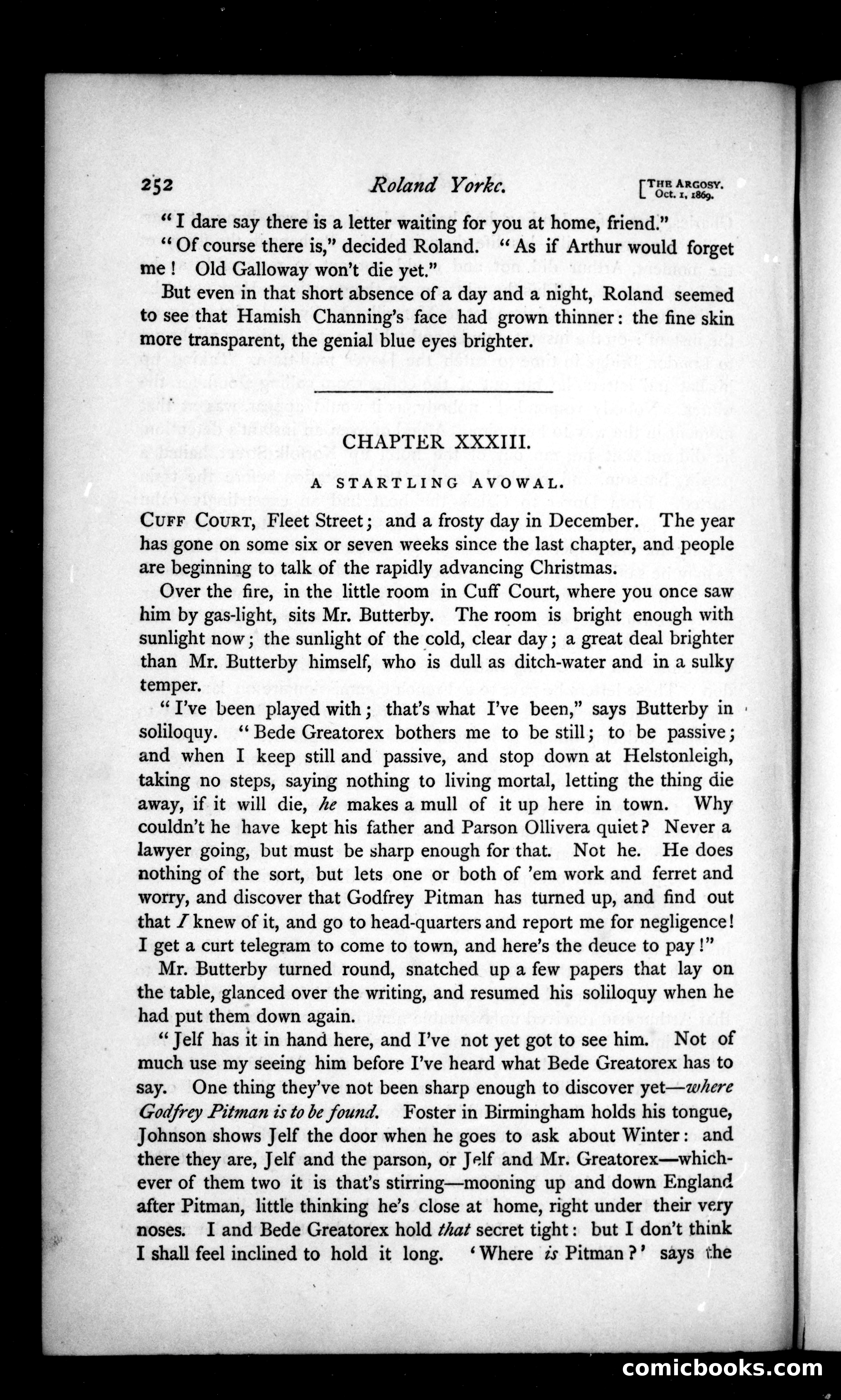 The Argosy, Vol. 8 — page 14 of 82