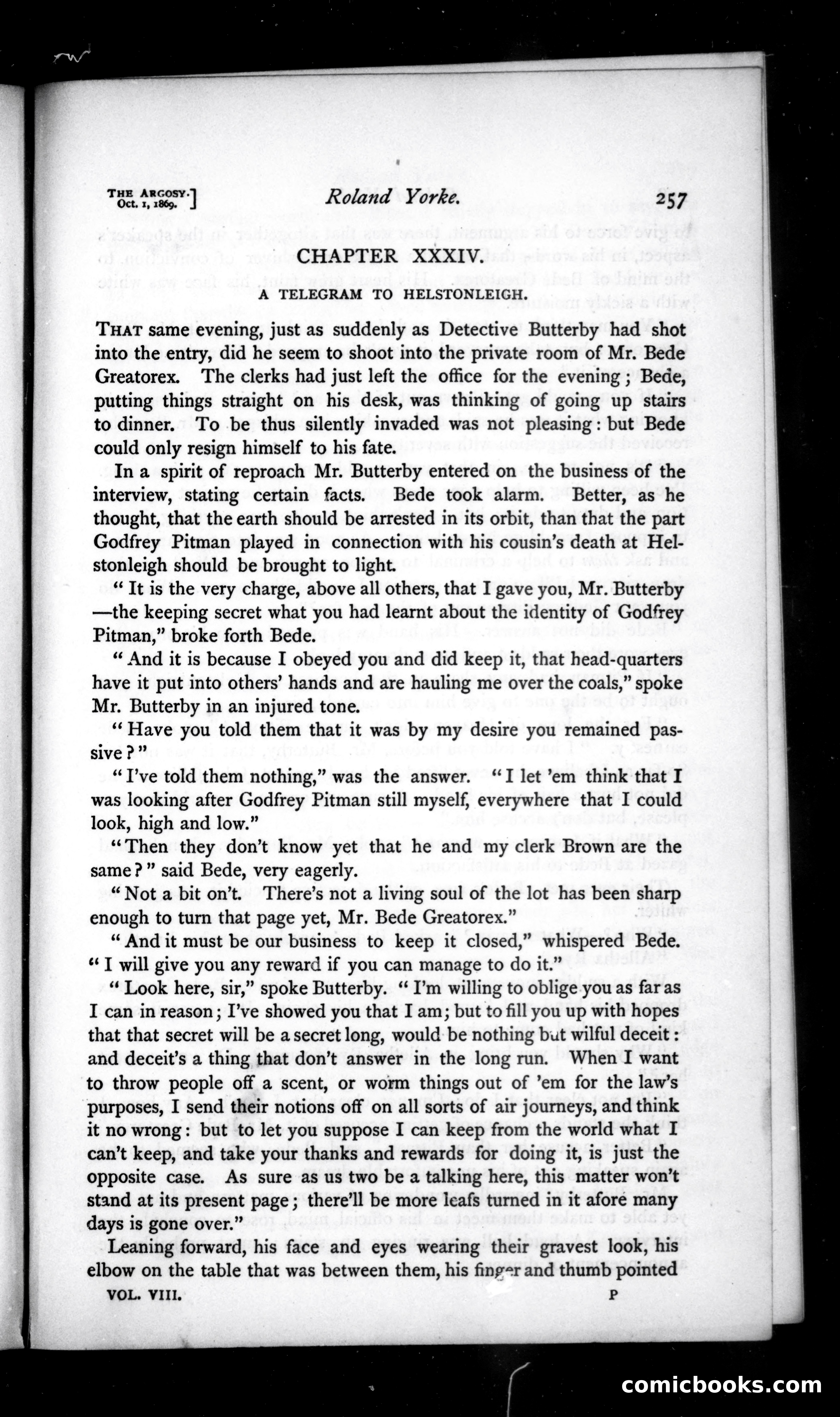 The Argosy, Vol. 8 — page 19 of 82