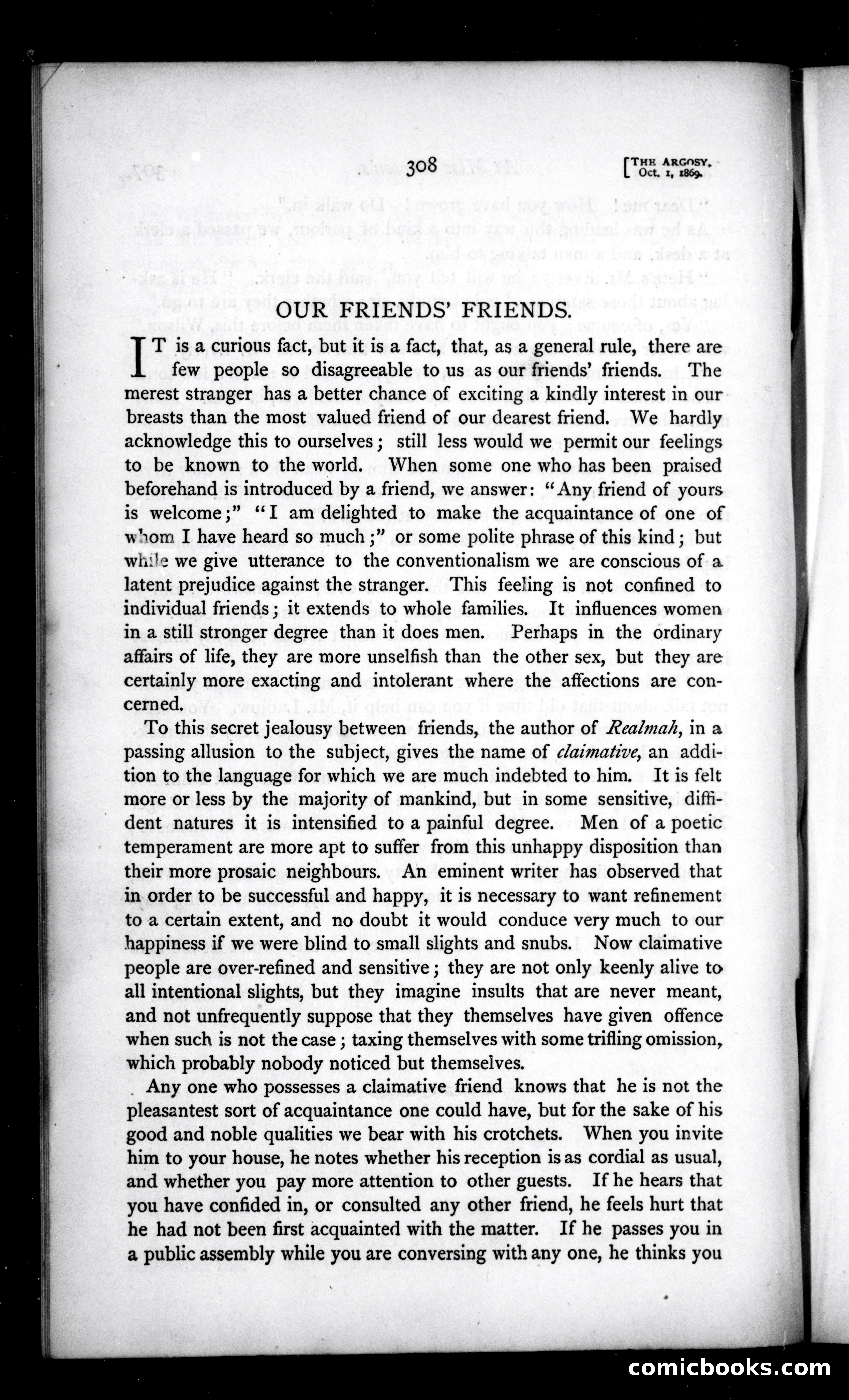 The Argosy, Vol. 8 — page 70 of 82