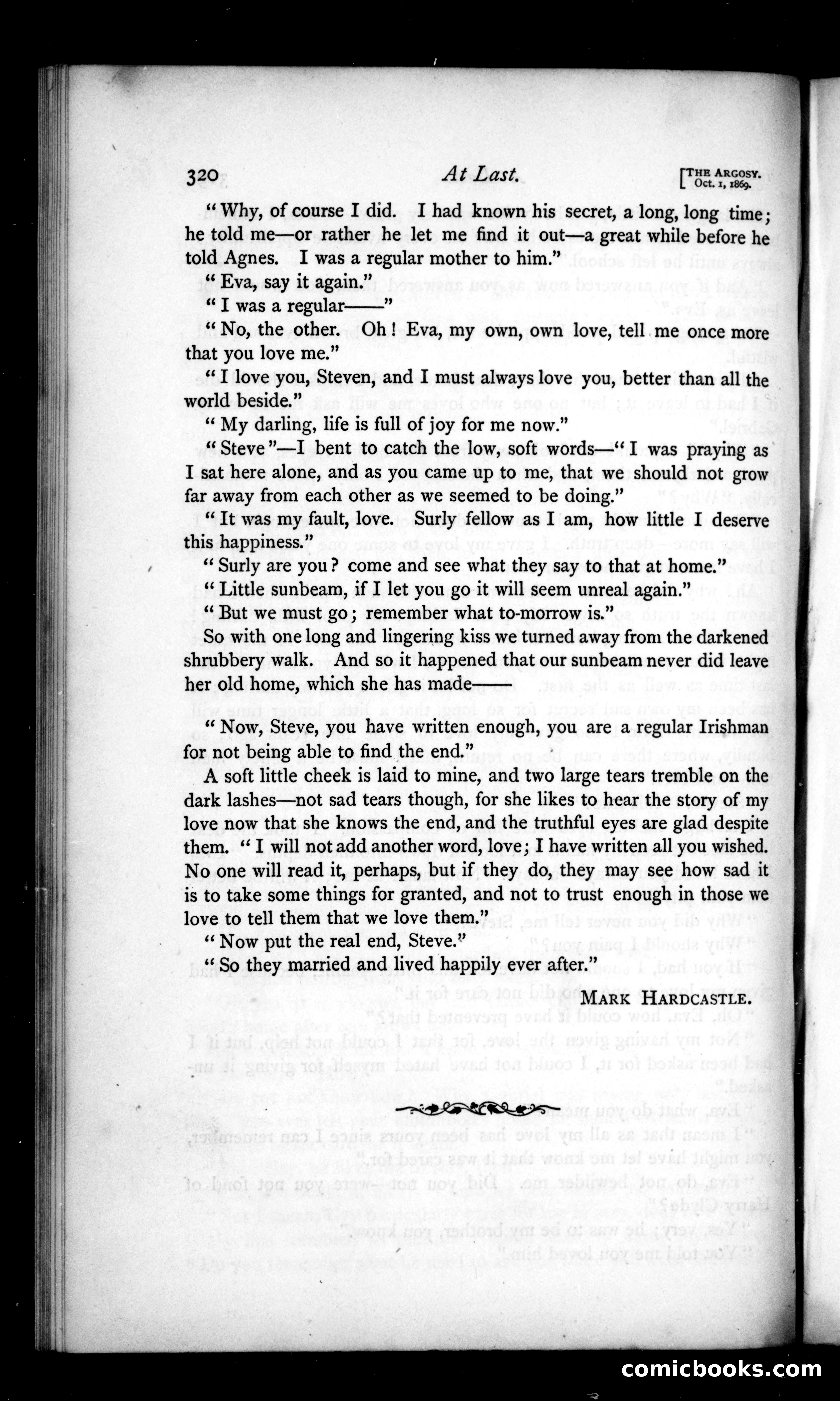 The Argosy, Vol. 8 — page 82 of 82