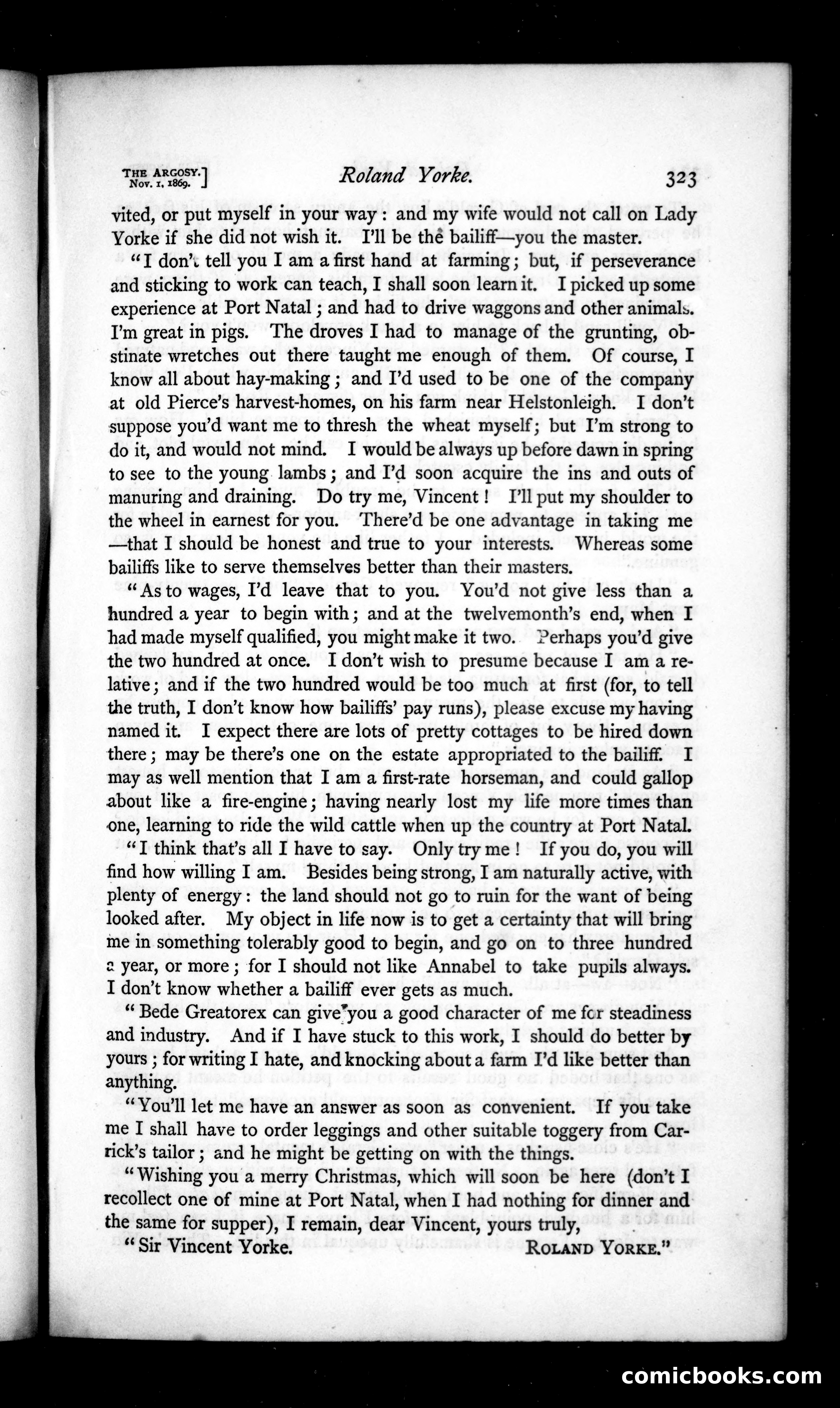 The Argosy, Vol. VIII, November 1, 1869 — page 3 of 82