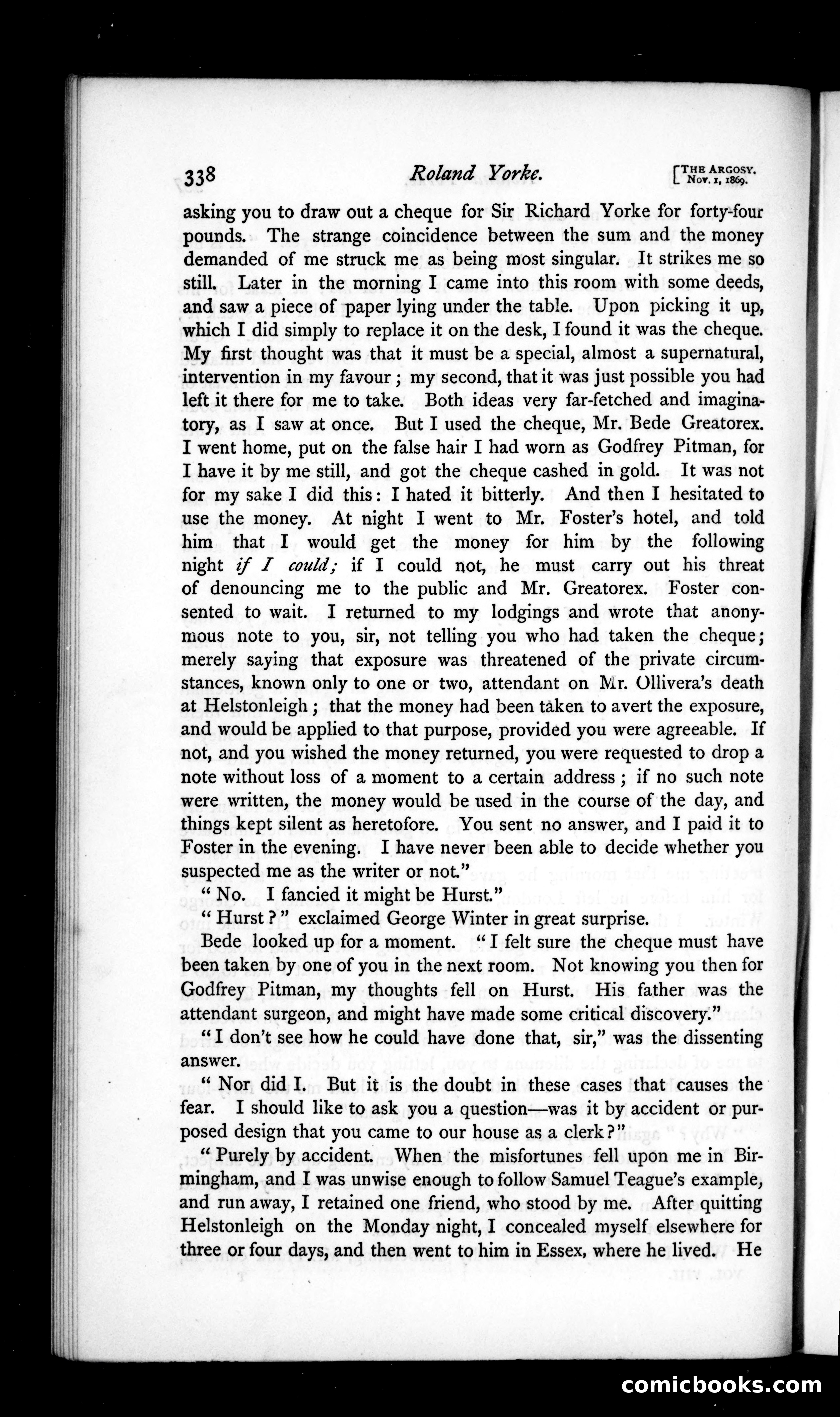 The Argosy, Vol. VIII, November 1, 1869 — page 20 of 82