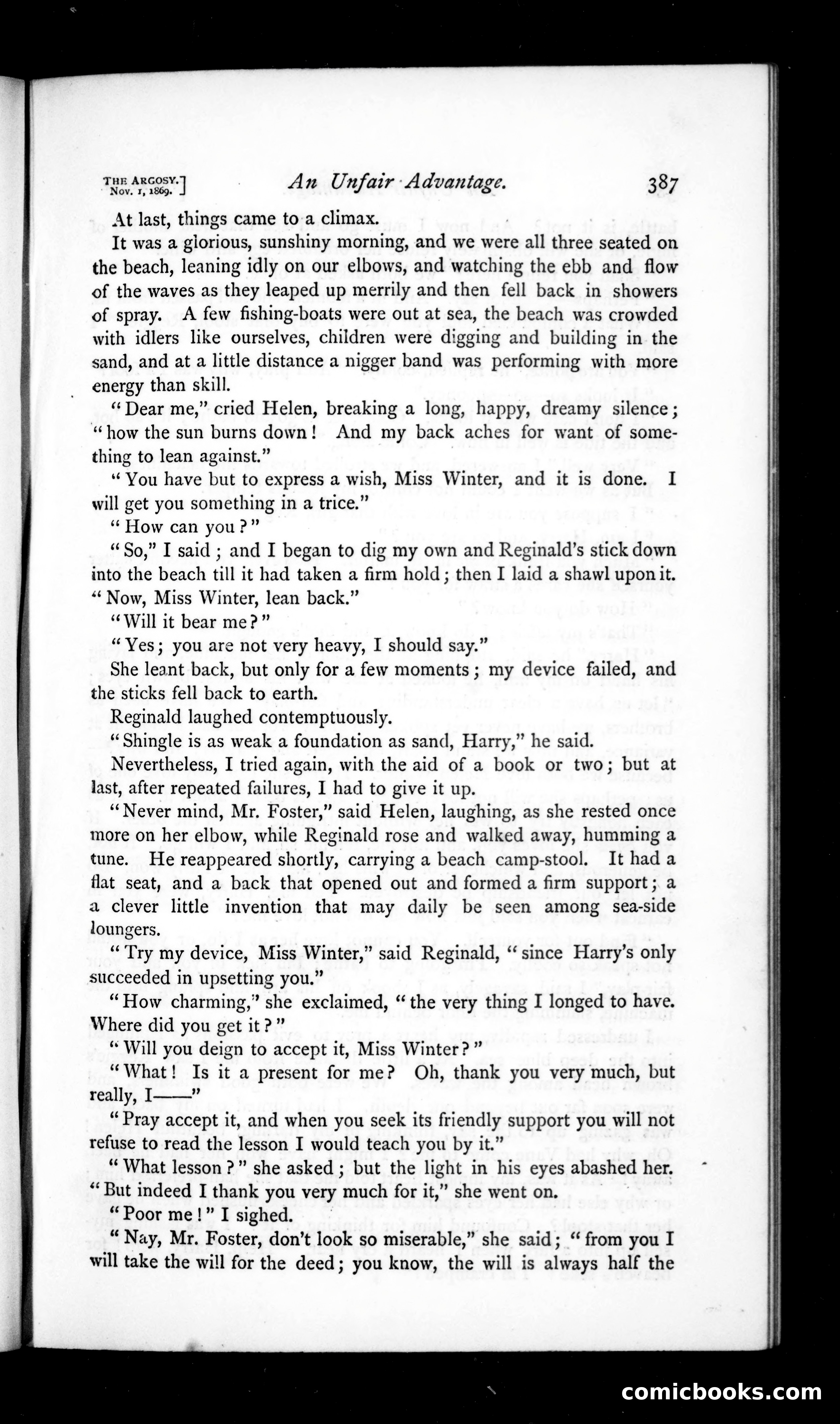 The Argosy, Vol. VIII, November 1, 1869 — page 69 of 82