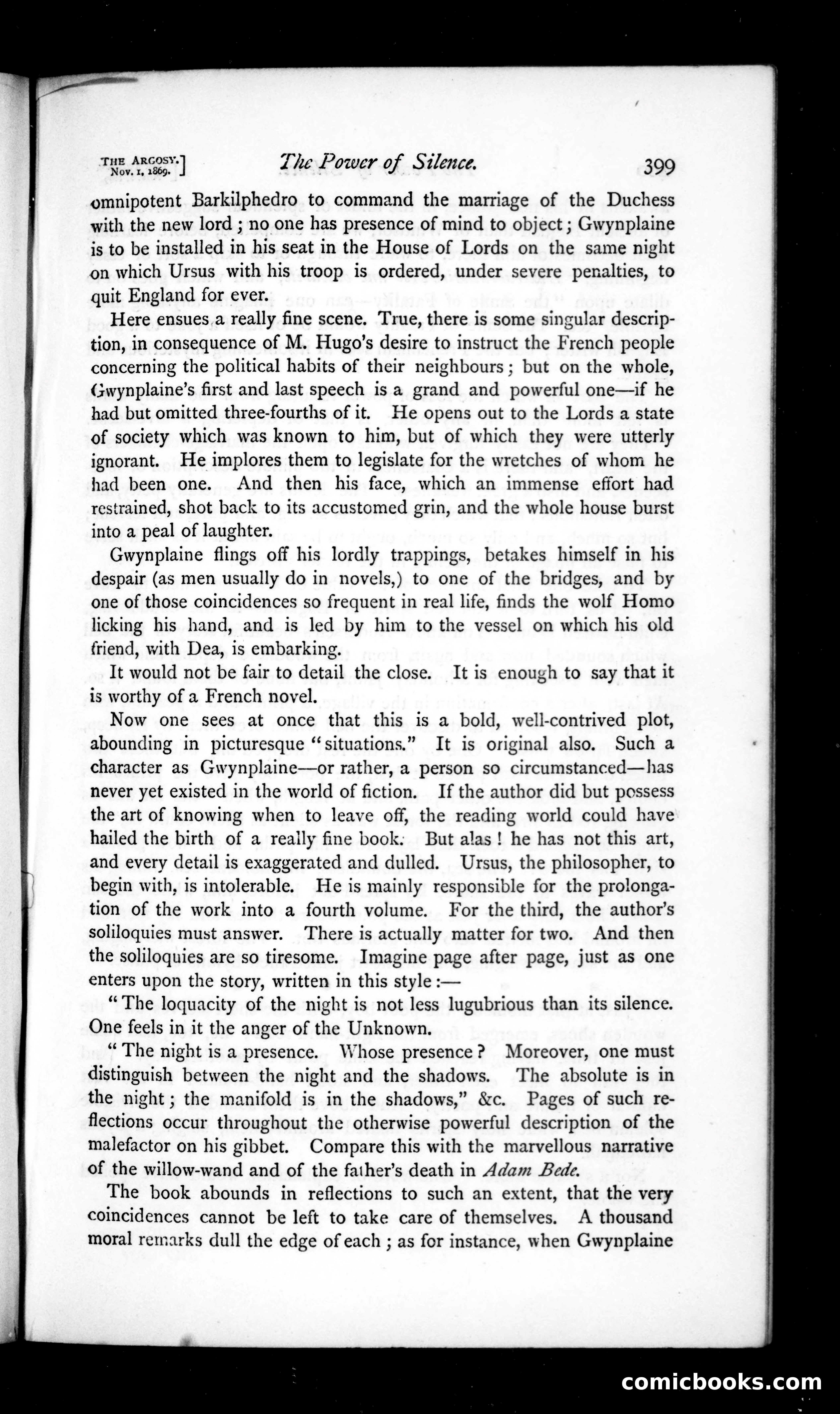 The Argosy, Vol. VIII, November 1, 1869 — page 81 of 82