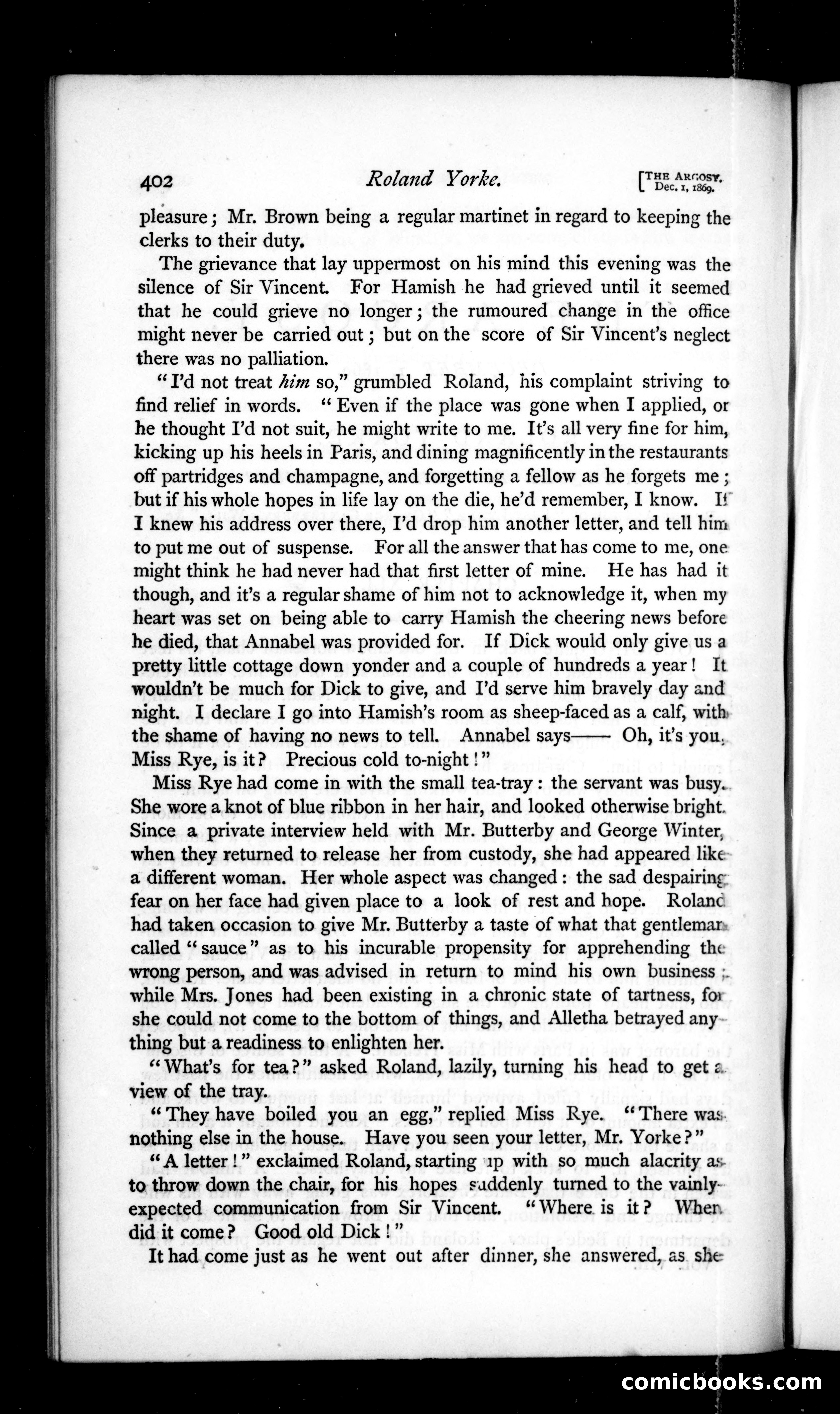 The Argosy, Vol. 8 — page 2 of 121