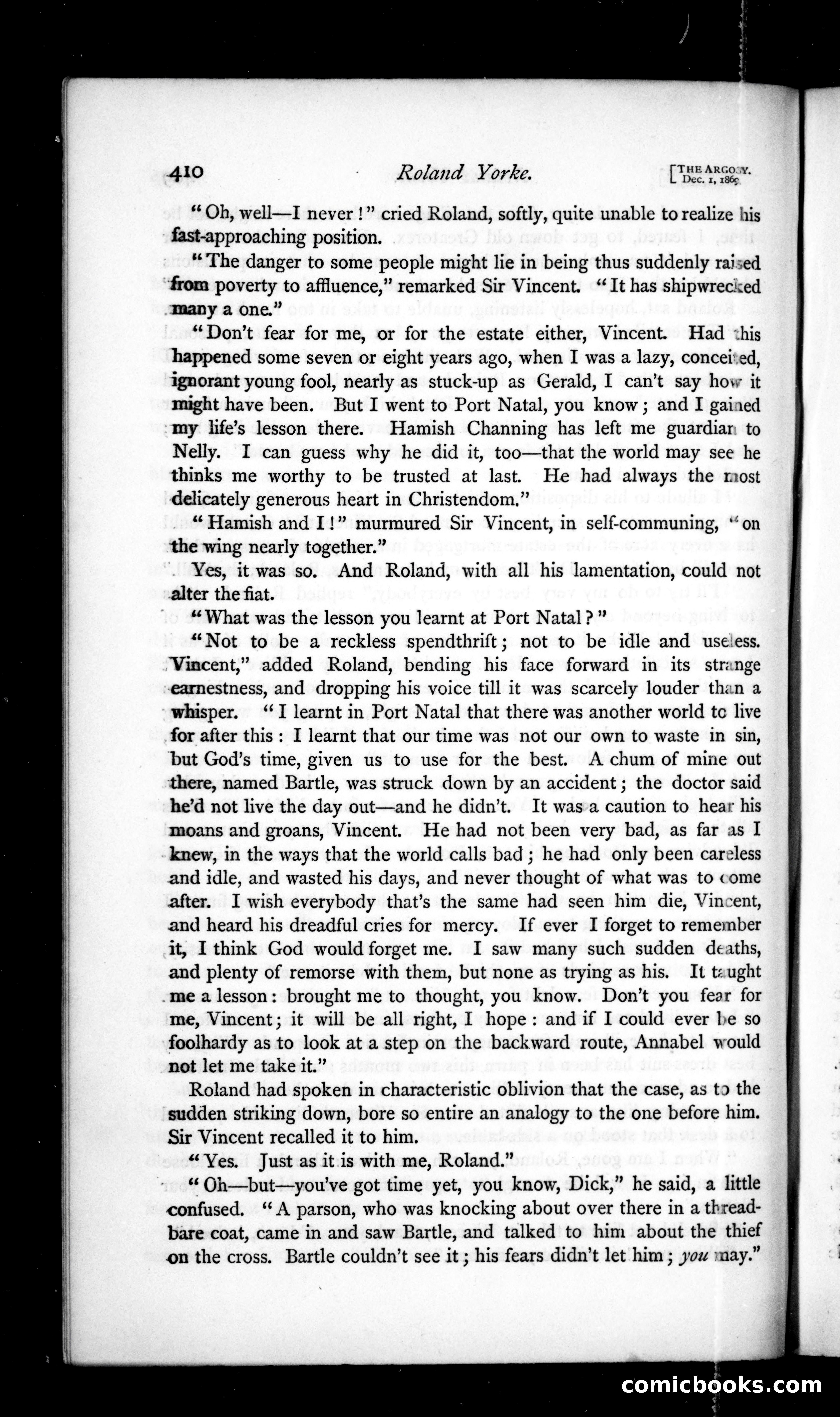 The Argosy, Vol. 8 — page 12 of 121