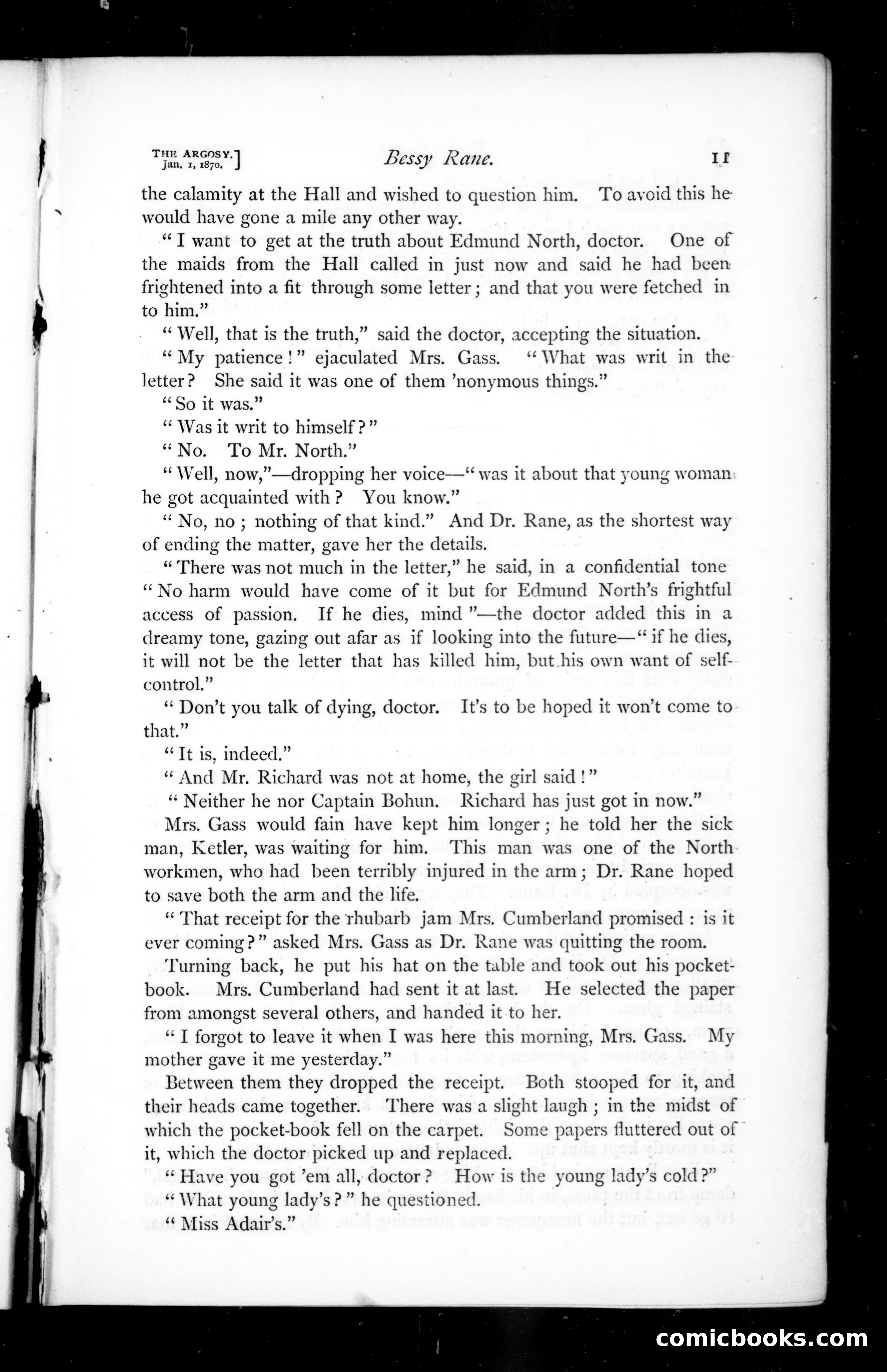 The Argosy, Vol. 9 — page 13 of 84