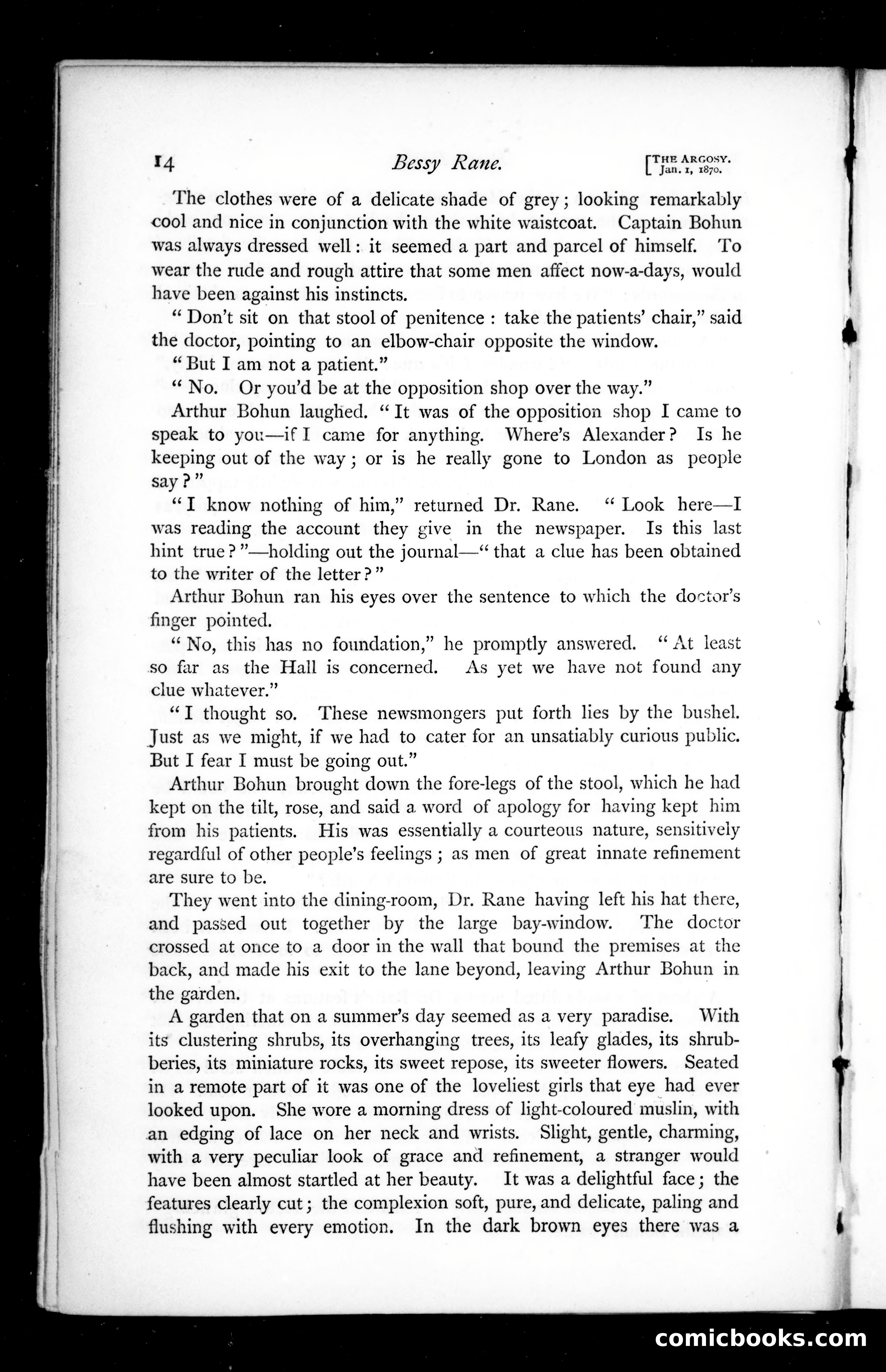 The Argosy, Vol. 9 — page 16 of 84