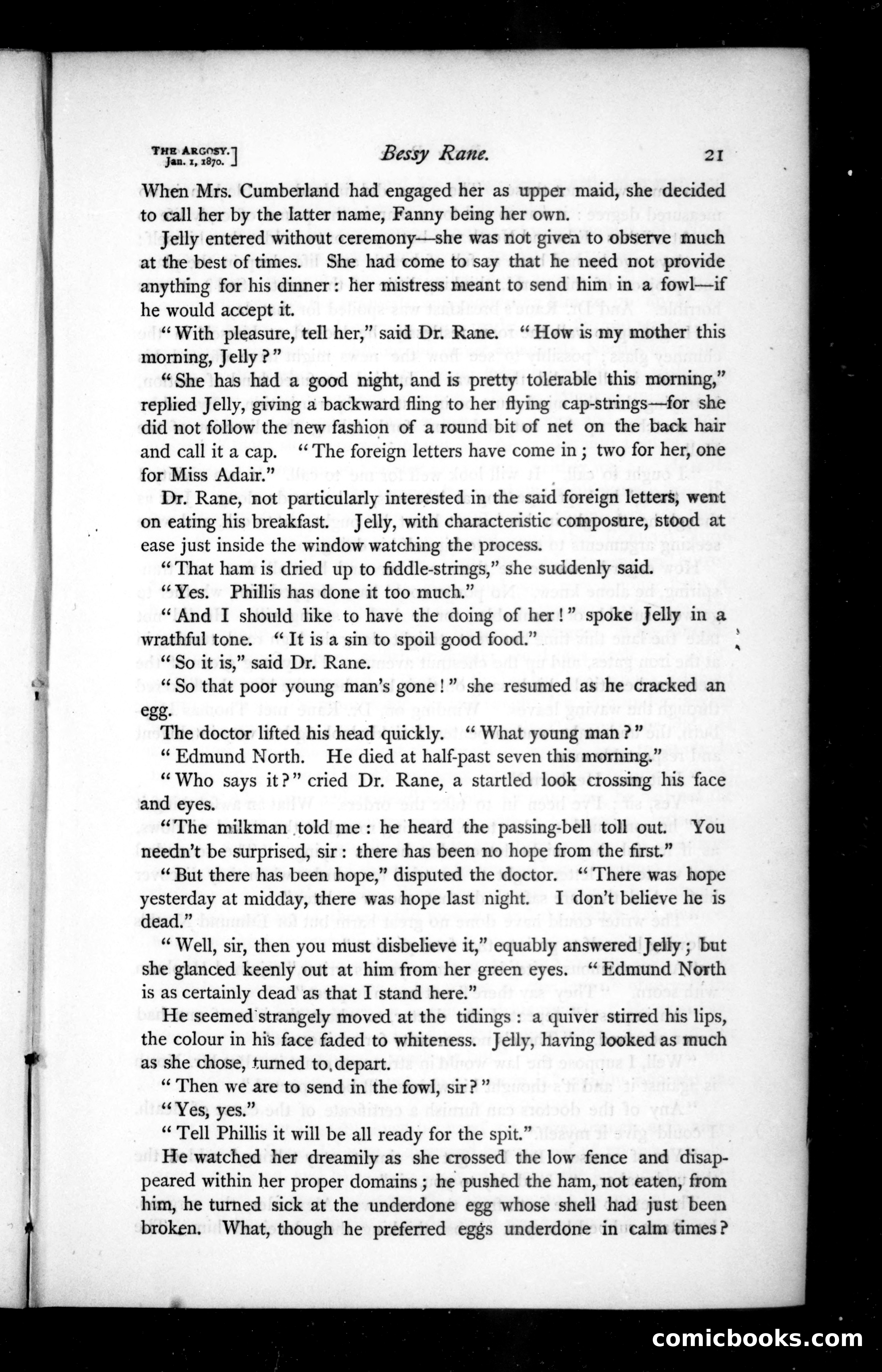 The Argosy, Vol. 9 — page 23 of 84