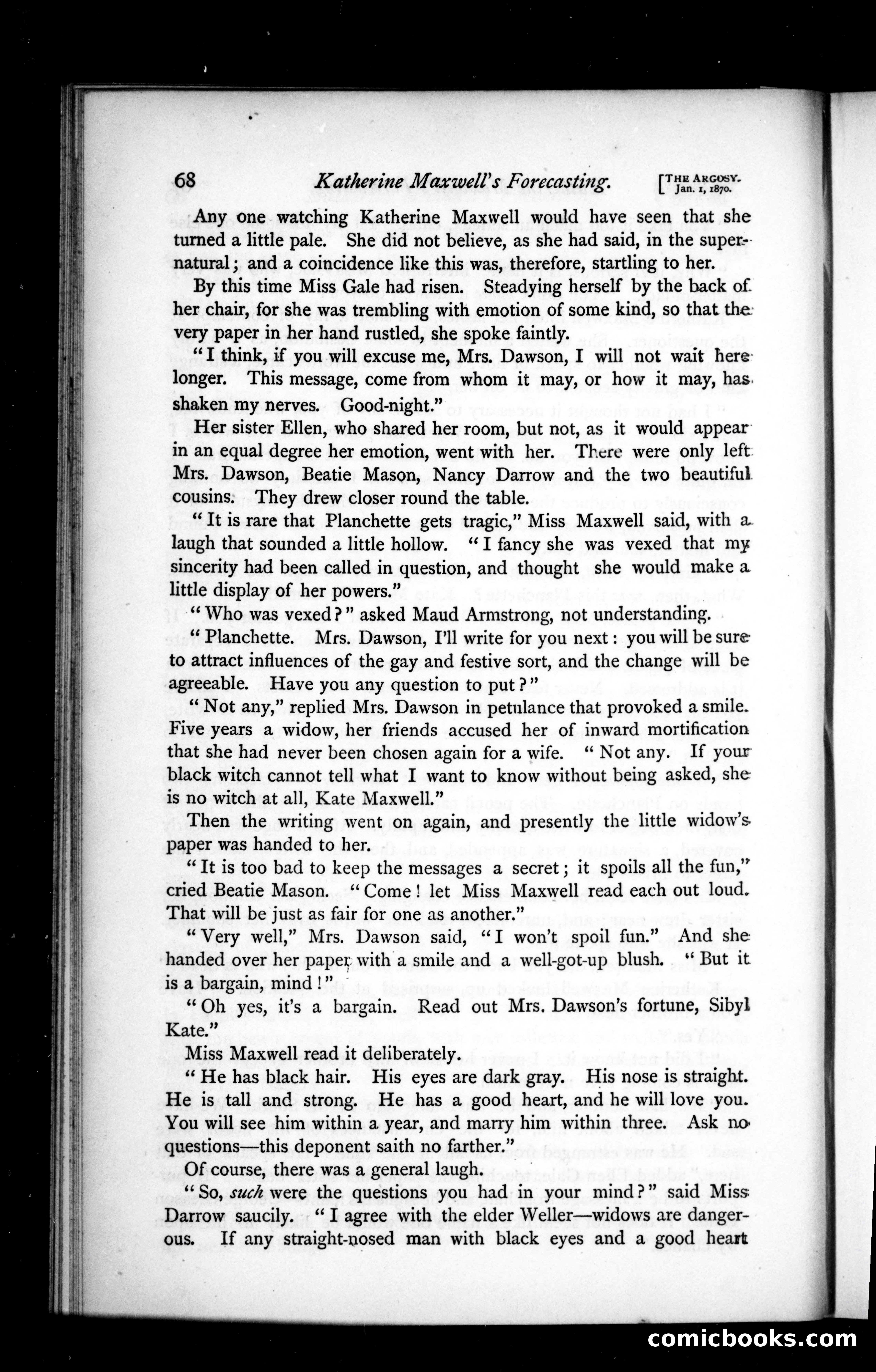 The Argosy, Vol. 9 — page 72 of 84