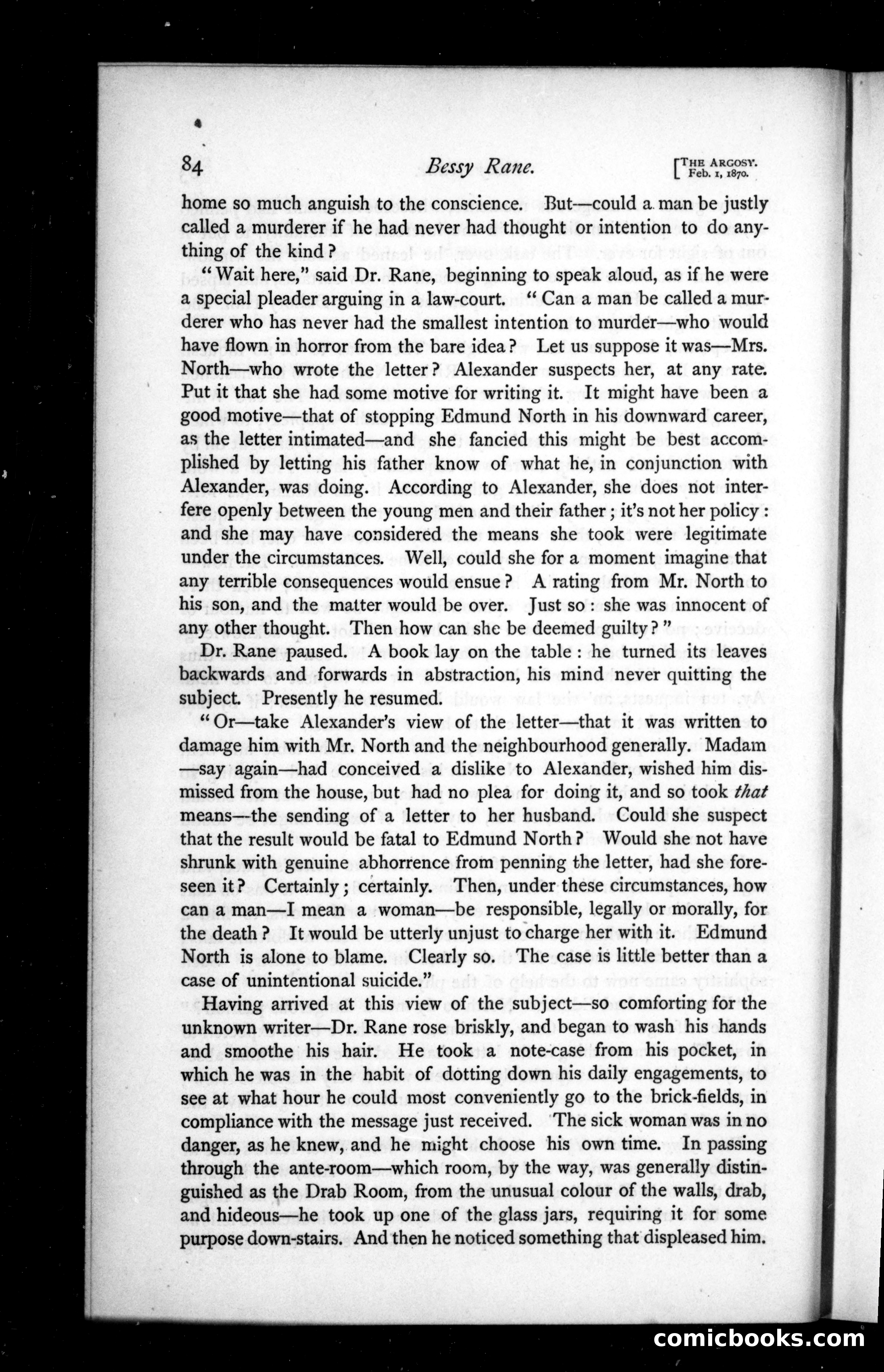 The Argosy, Vol. 9 — page 4 of 84