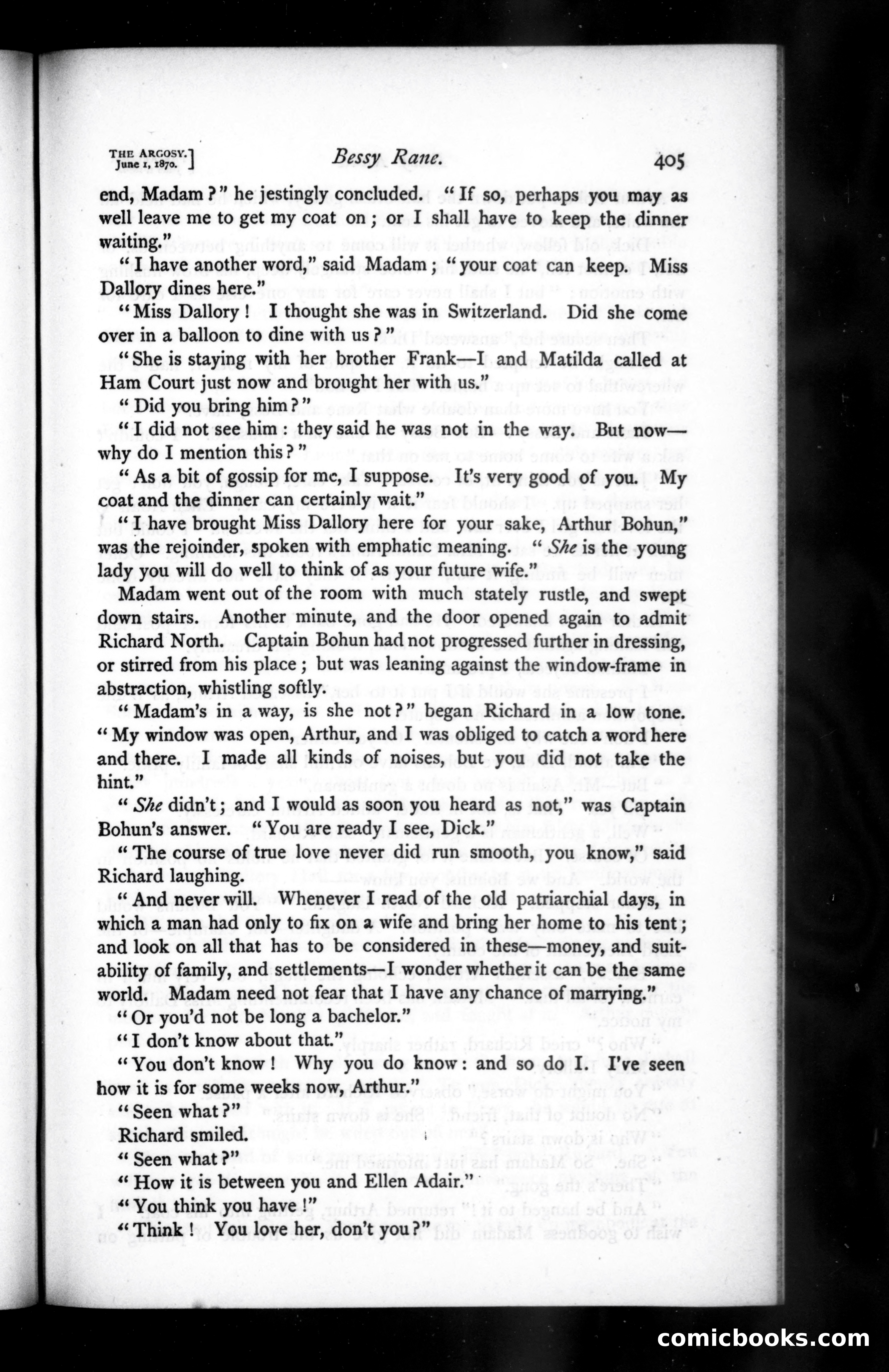 The Argosy, Vol. 9 — page 5 of 79