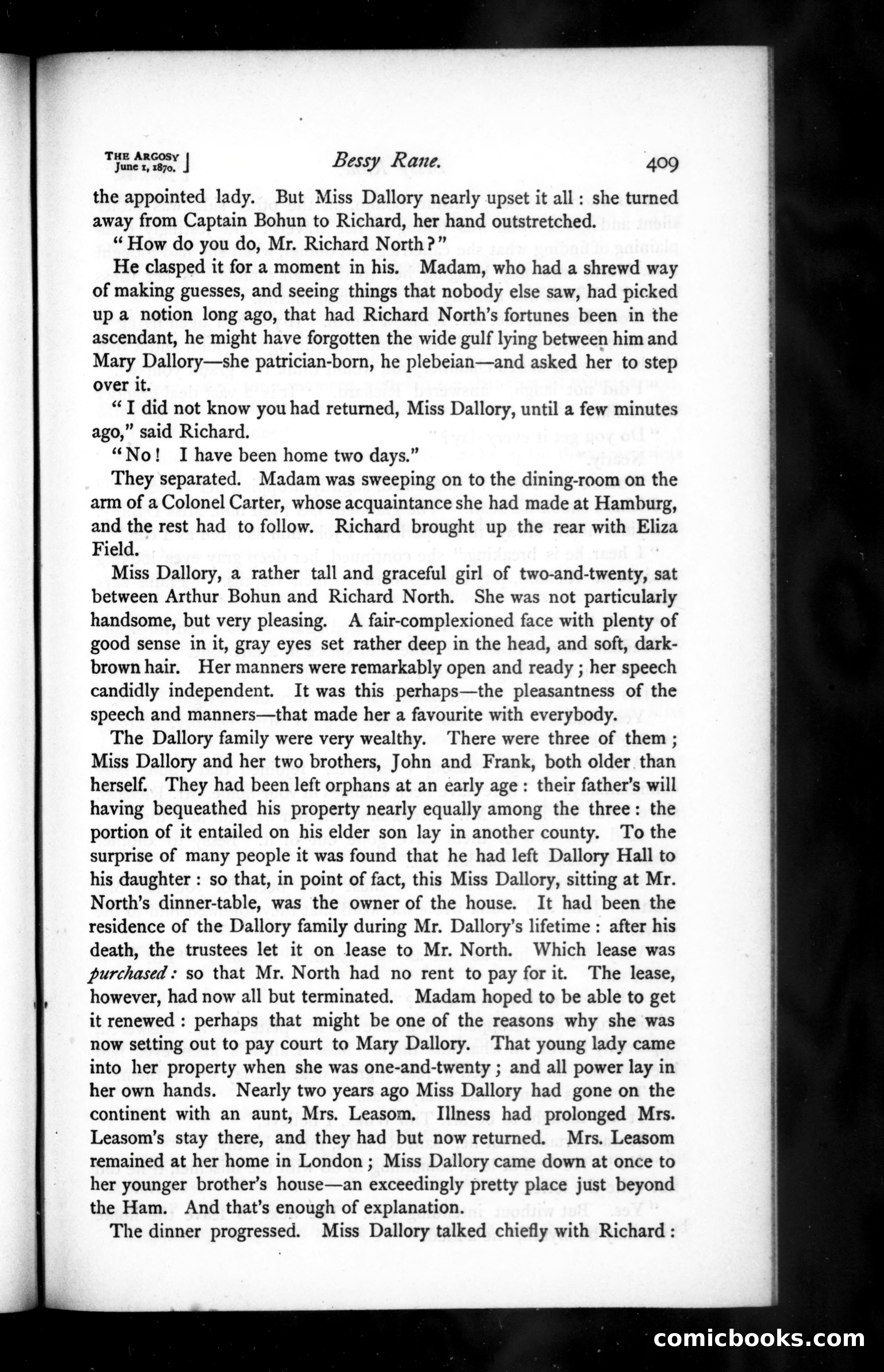 The Argosy, Vol. 9 — page 9 of 79