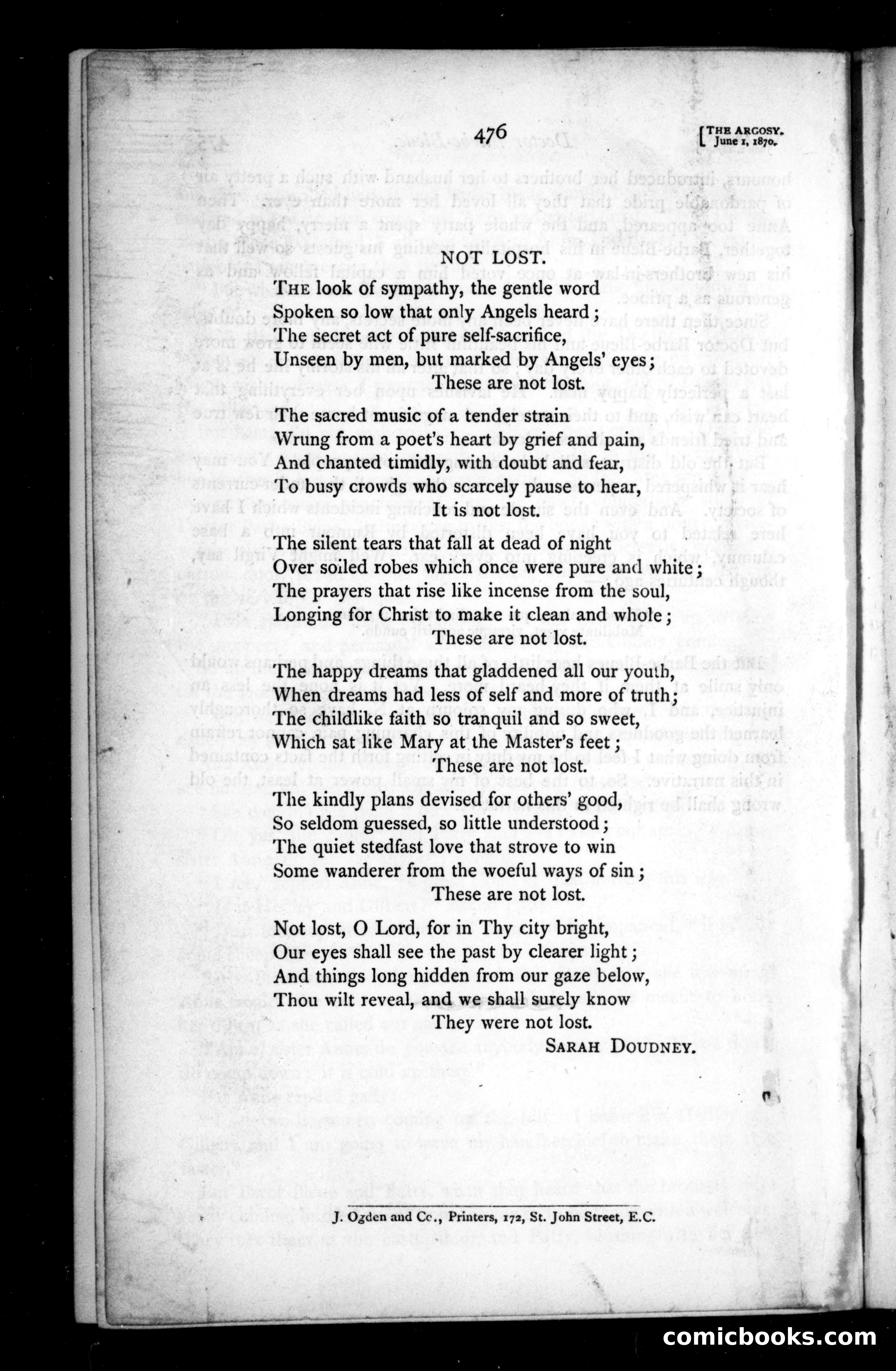 The Argosy, Vol. 9 — page 78 of 79