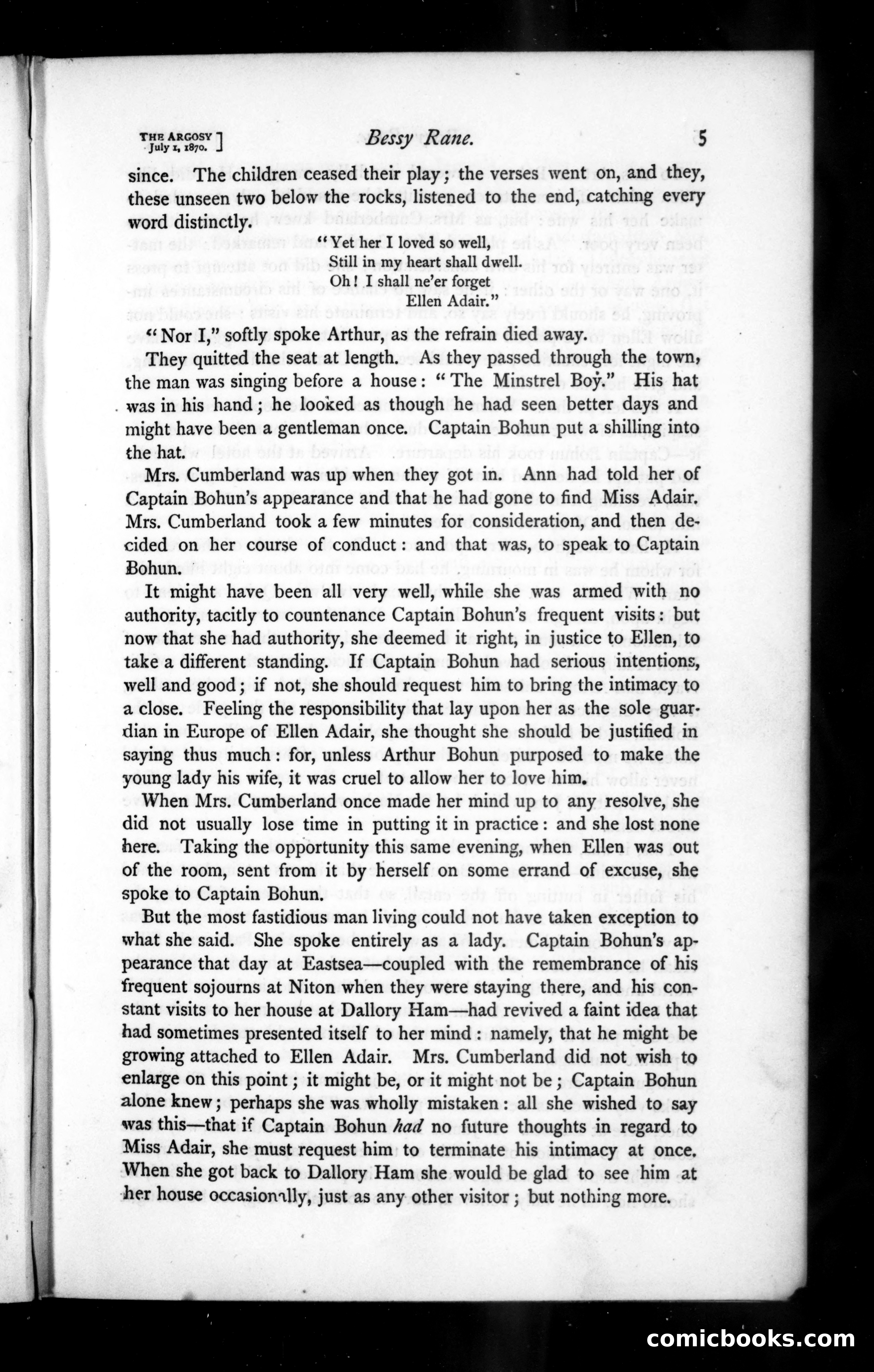The Argosy, Vol. 10 — page 5 of 82