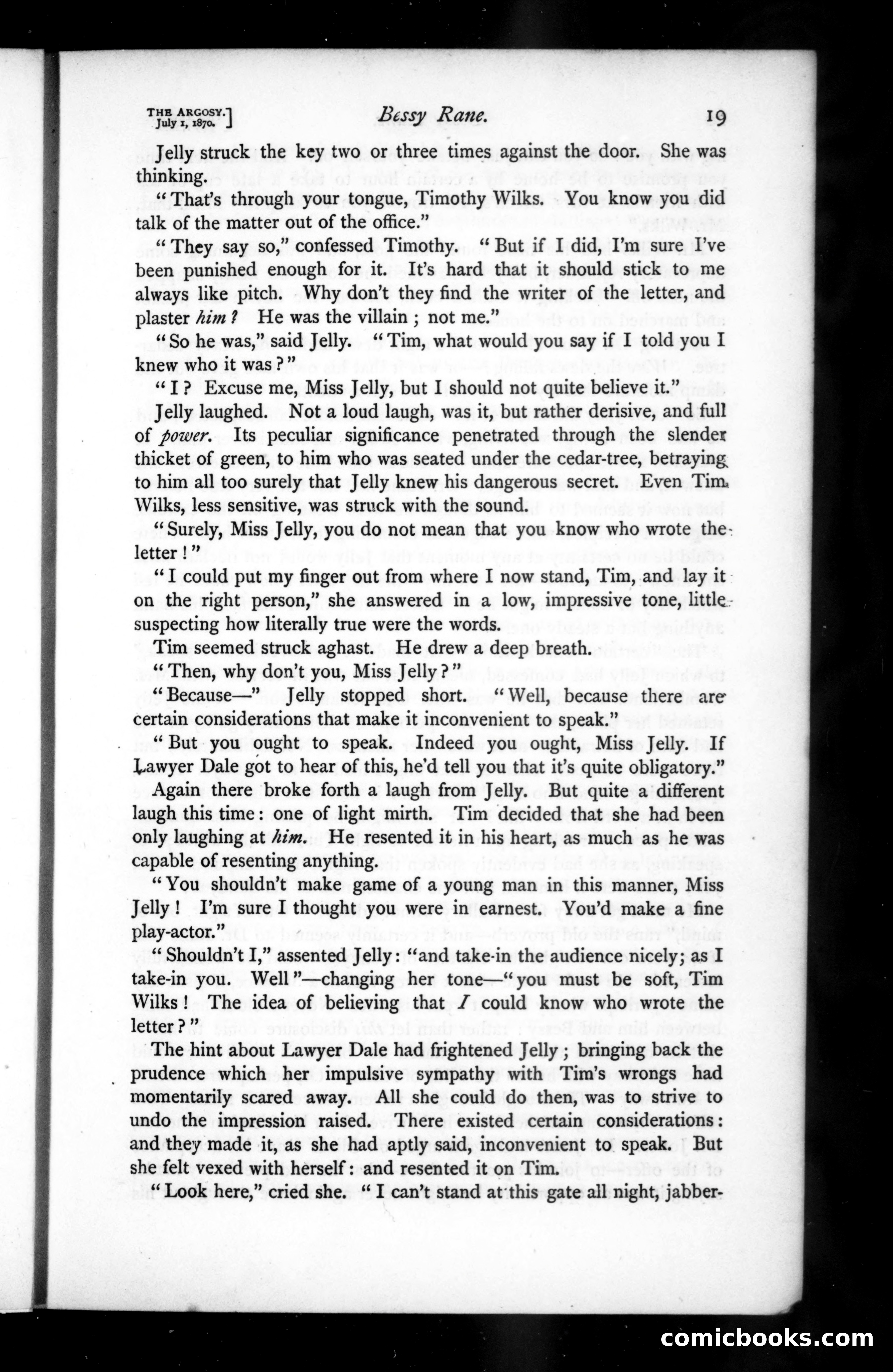 The Argosy, Vol. 10 — page 21 of 82