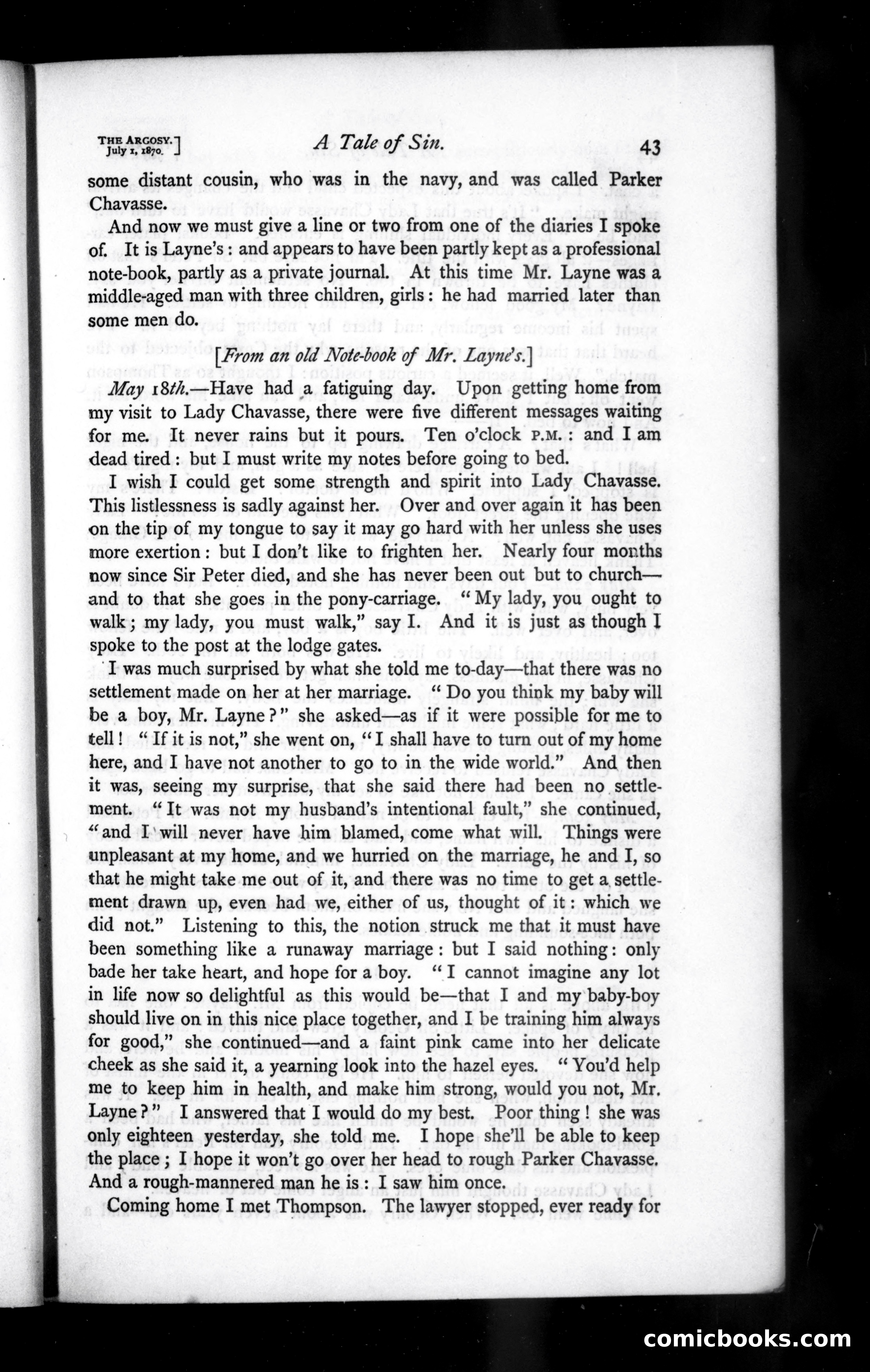 The Argosy, Vol. 10 — page 45 of 82