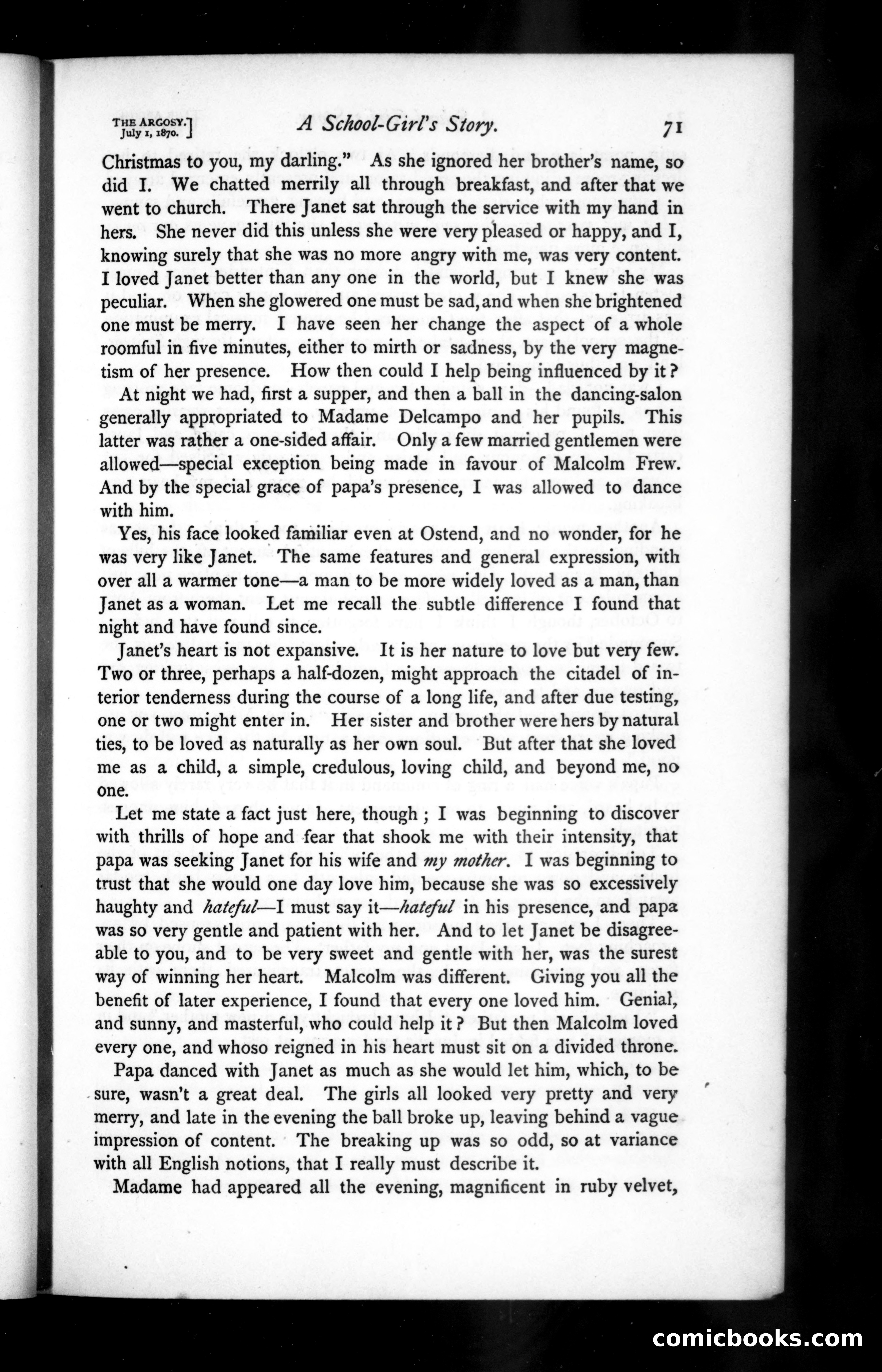 The Argosy, Vol. 10 — page 73 of 82