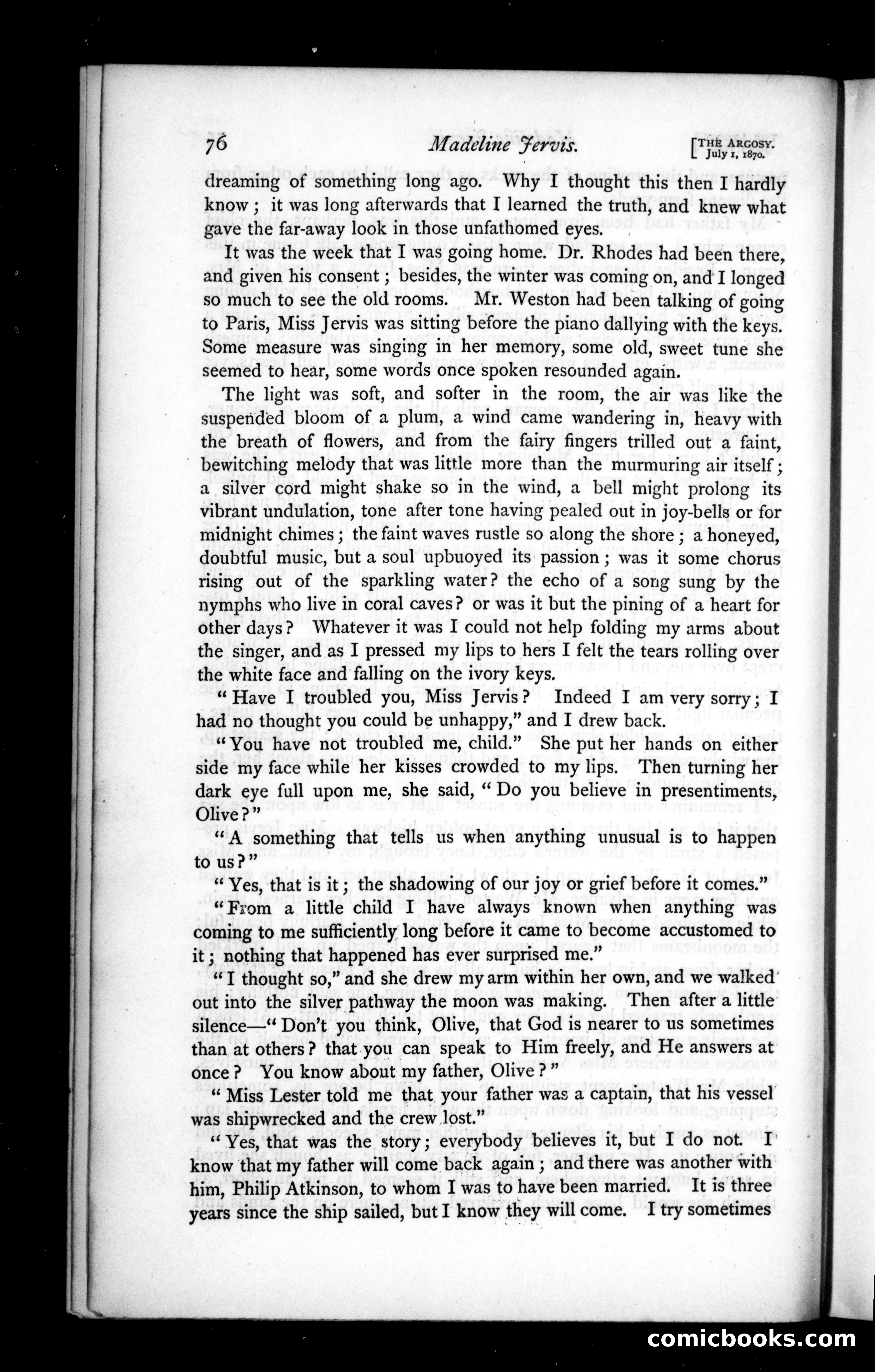 The Argosy, Vol. 10 — page 78 of 82