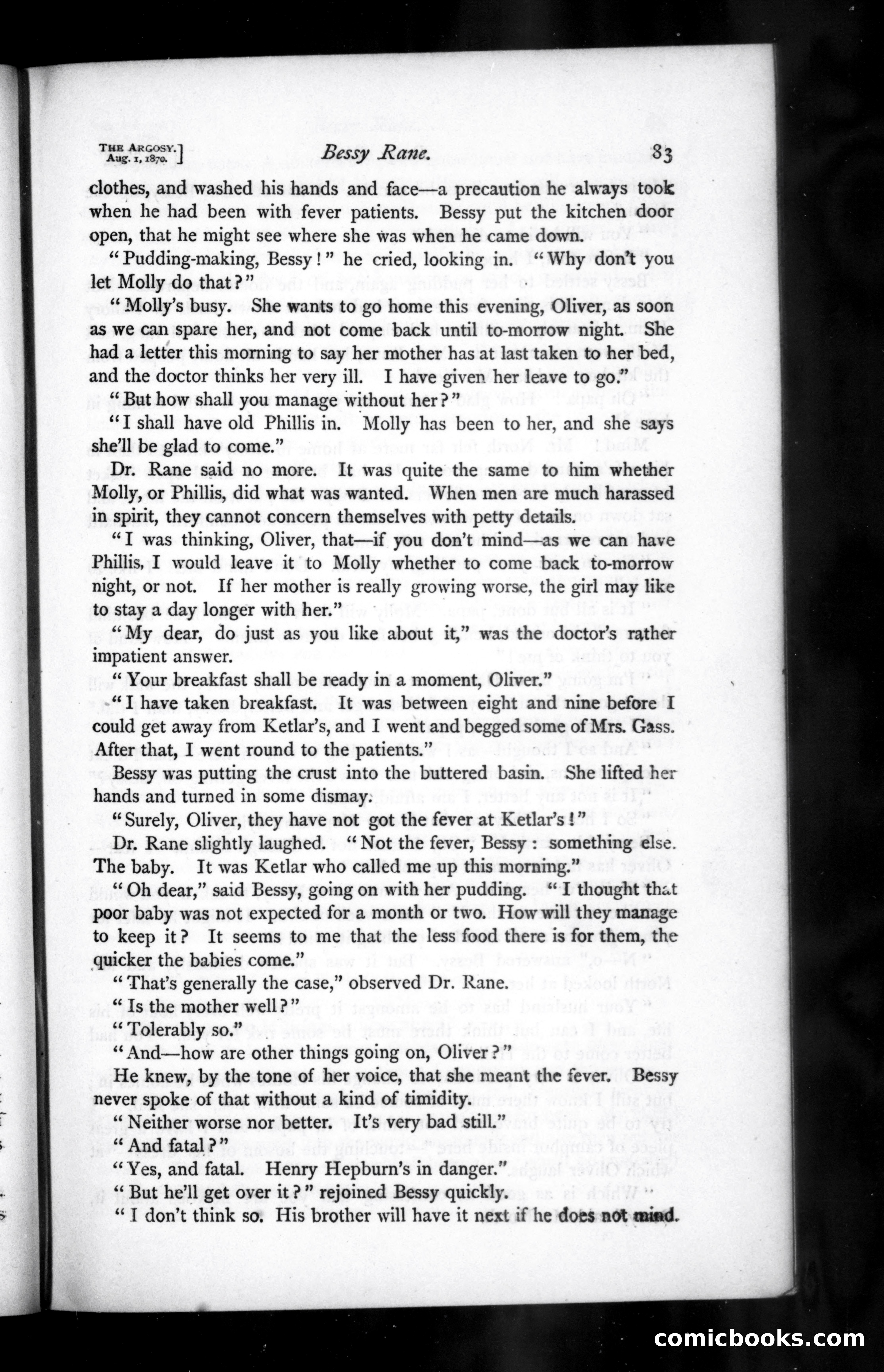 The Argosy, Vol. X — page 3 of 82