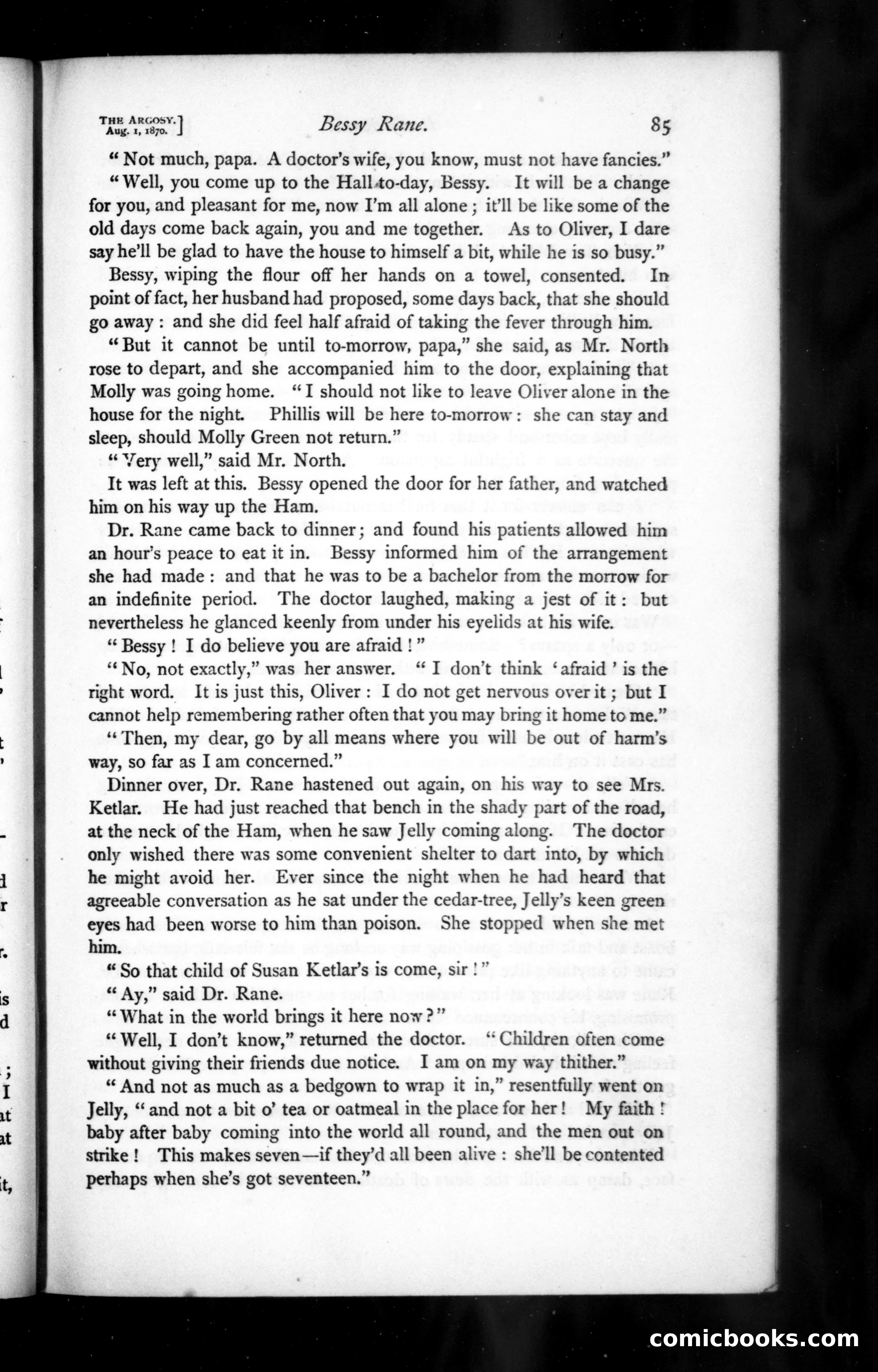 The Argosy, Vol. X — page 5 of 82