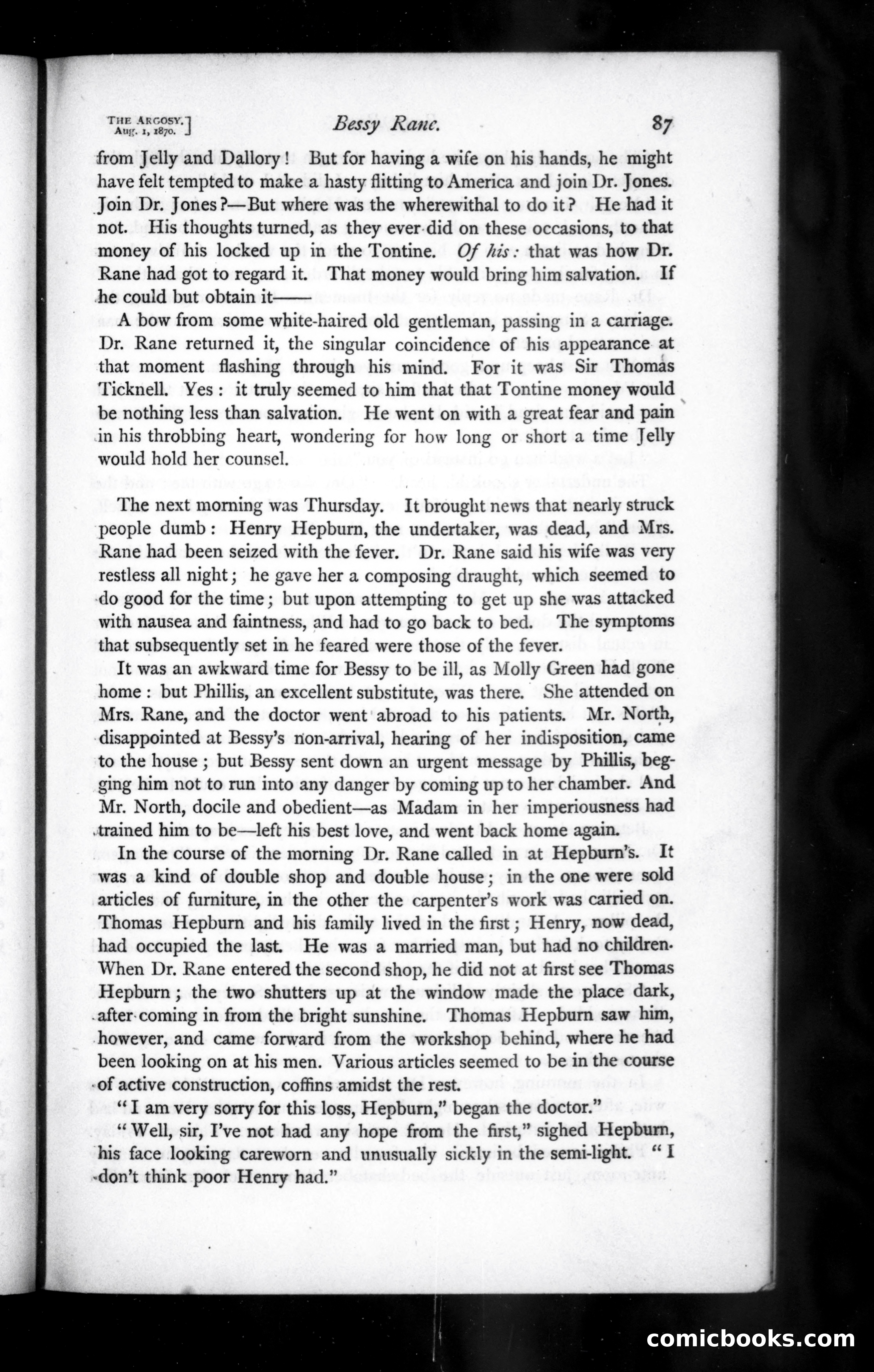 The Argosy, Vol. X — page 7 of 82