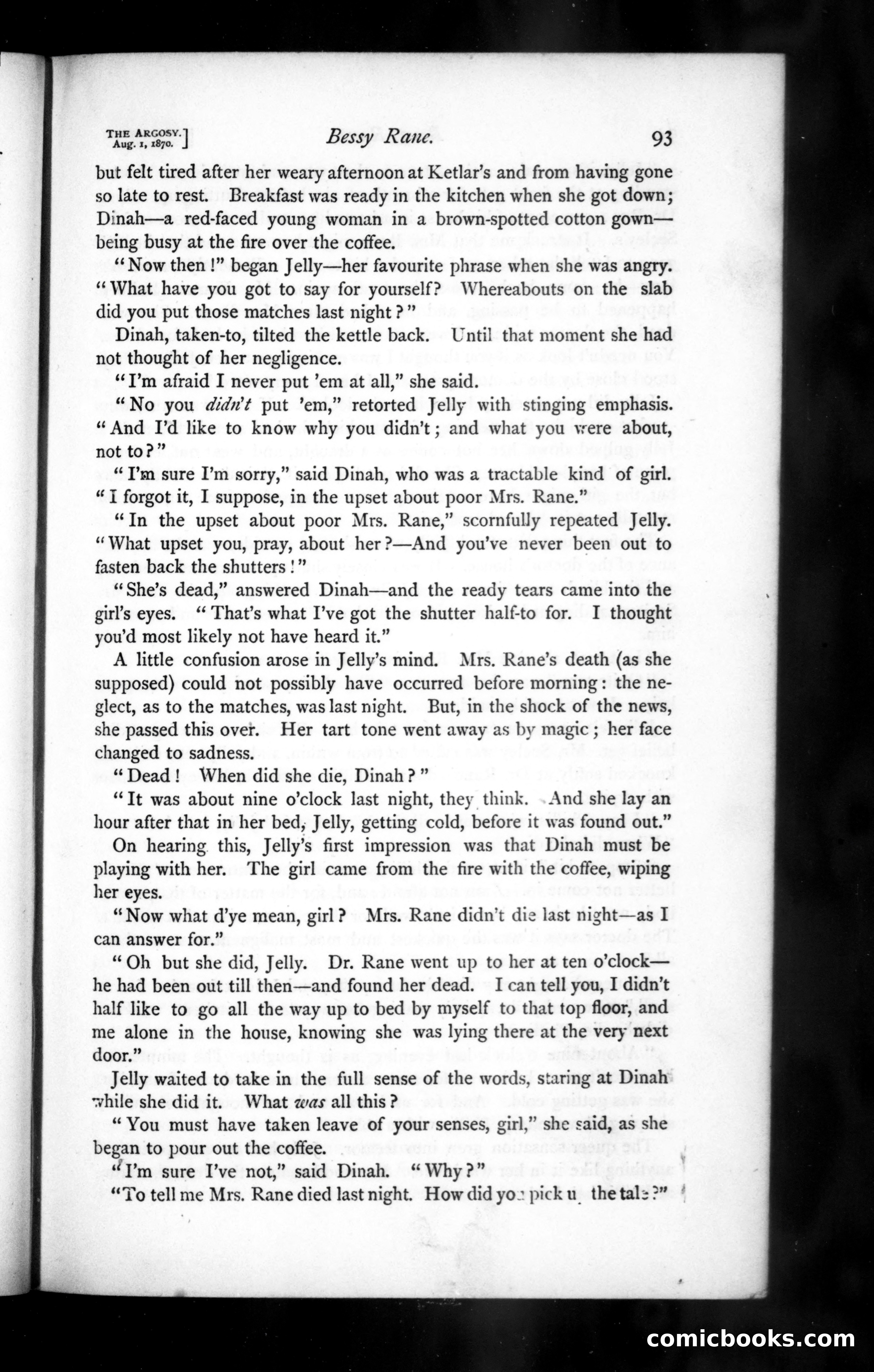 The Argosy, Vol. X — page 13 of 82